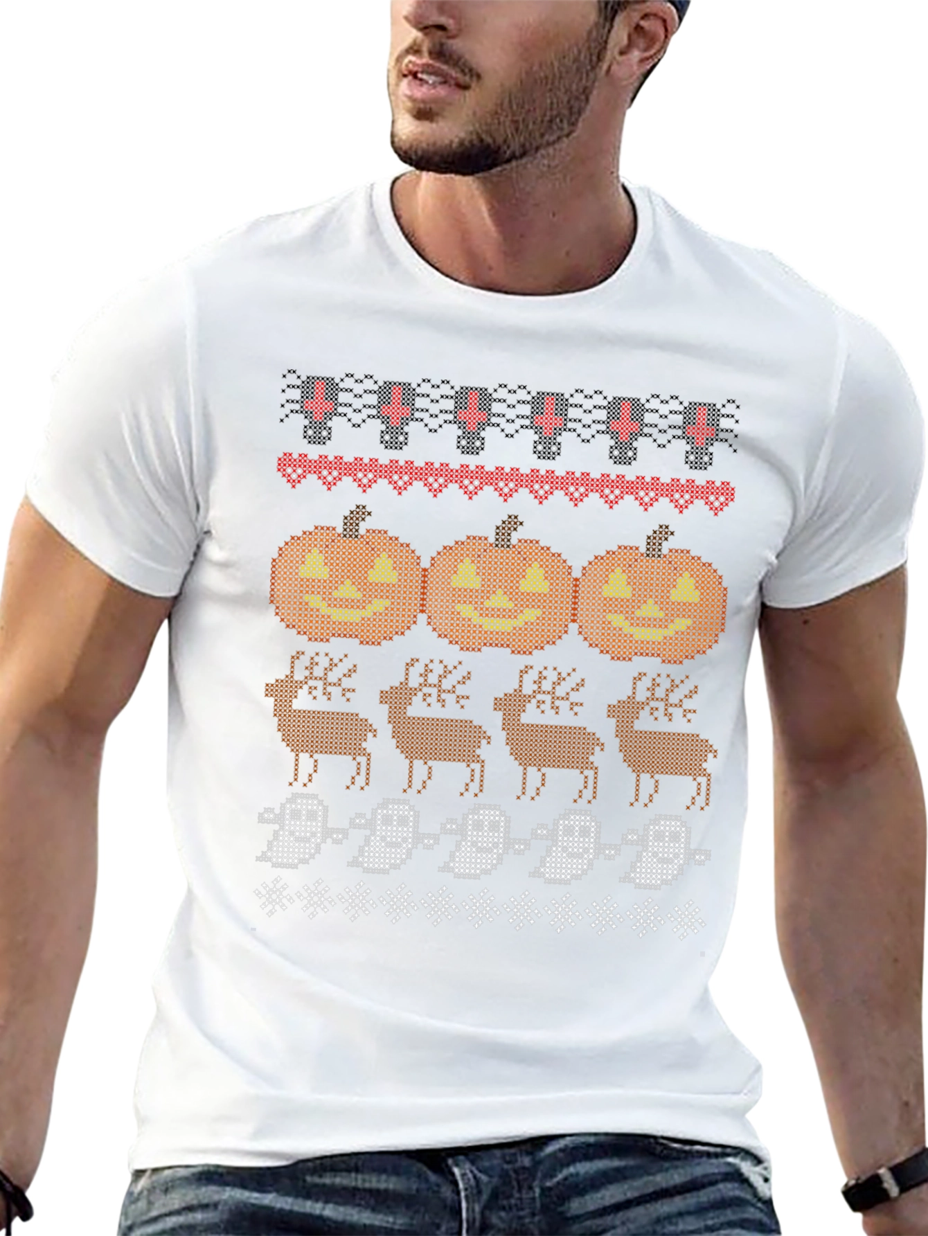 Halloween Holiday Graphic Tee