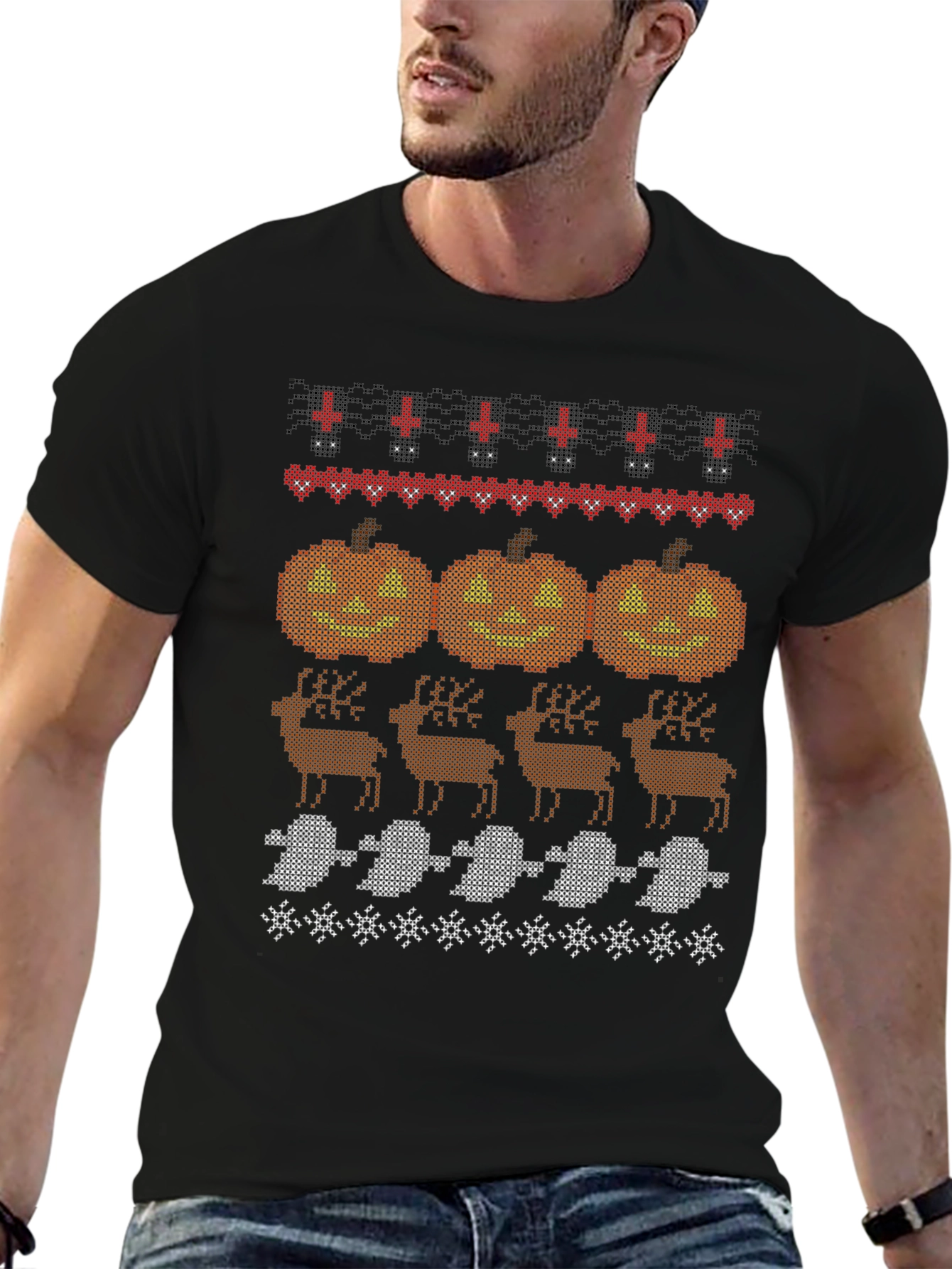 Halloween Holiday Graphic Tee
