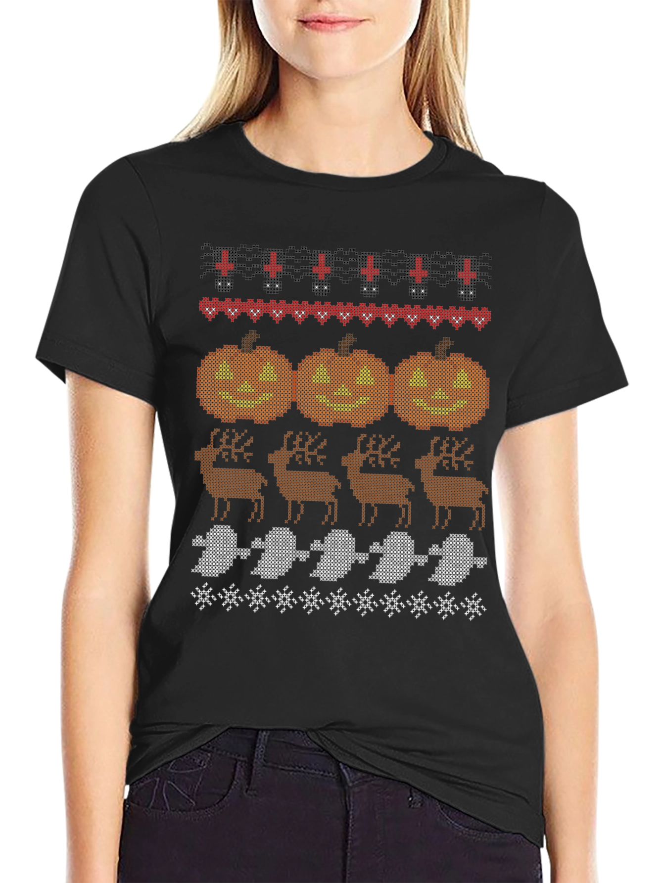 Halloween Holiday Graphic Tee