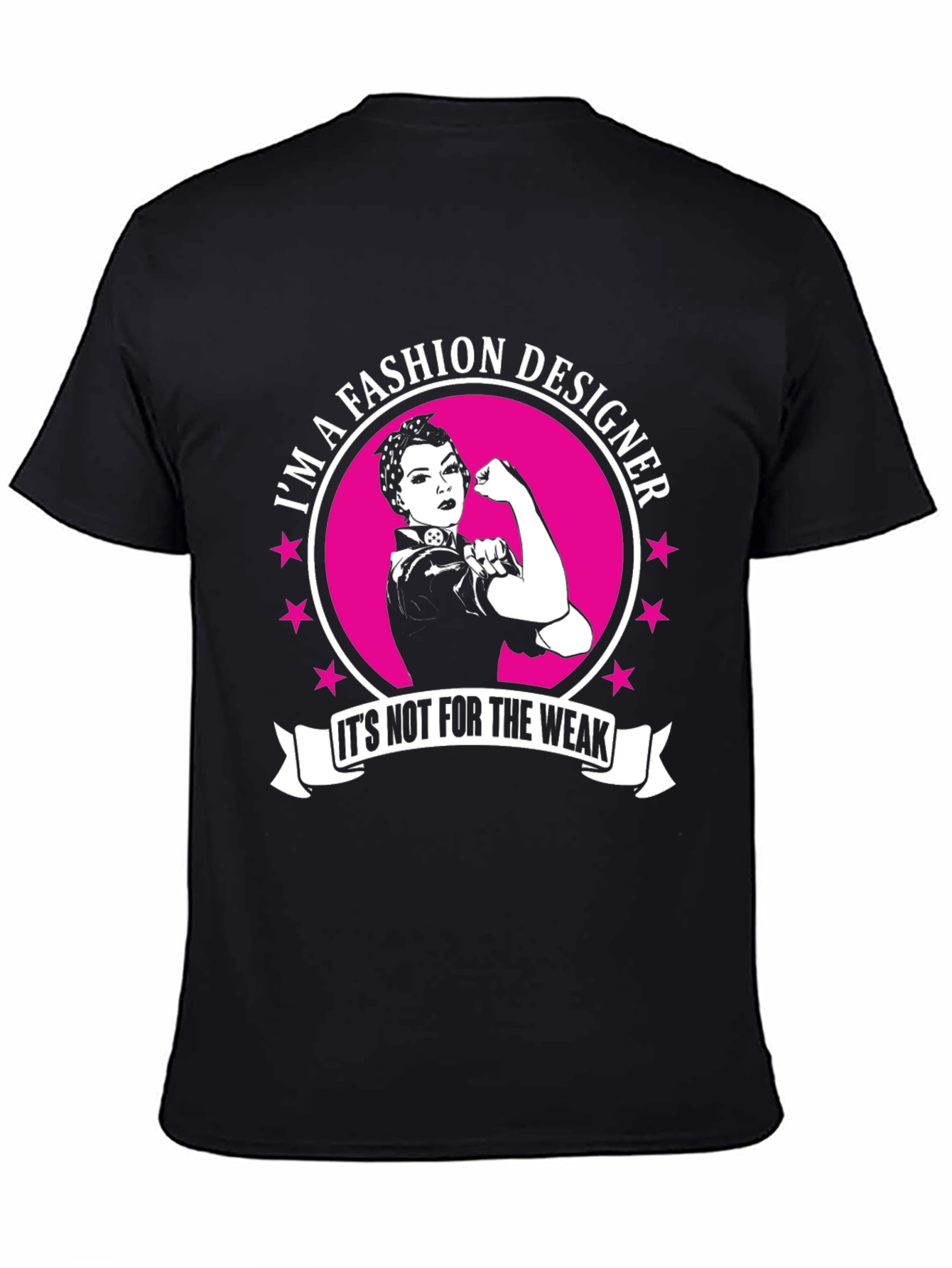 Fashion Designer Strong Woman Graphic Tee
