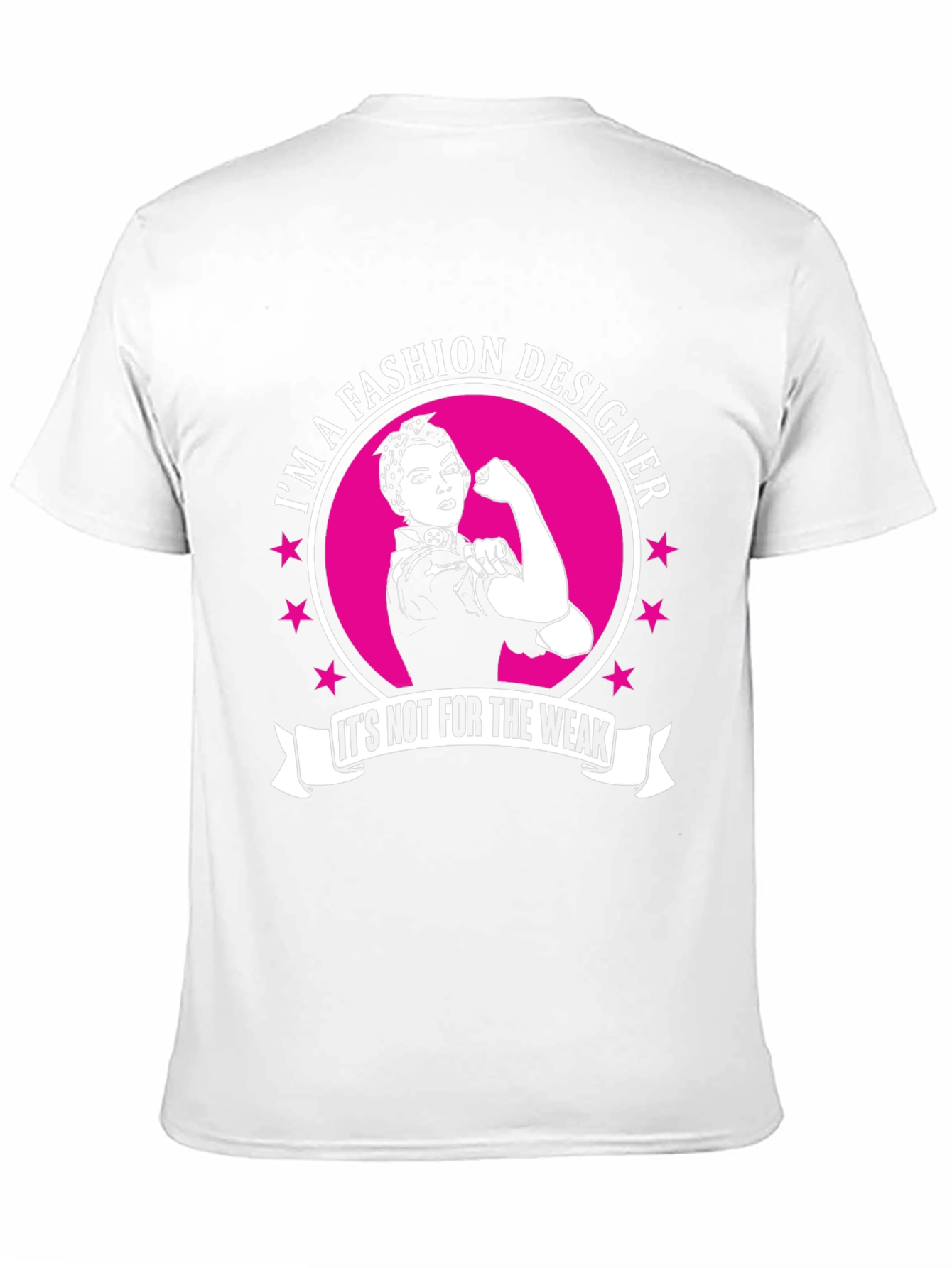 Fashion Designer Strong Woman Graphic Tee