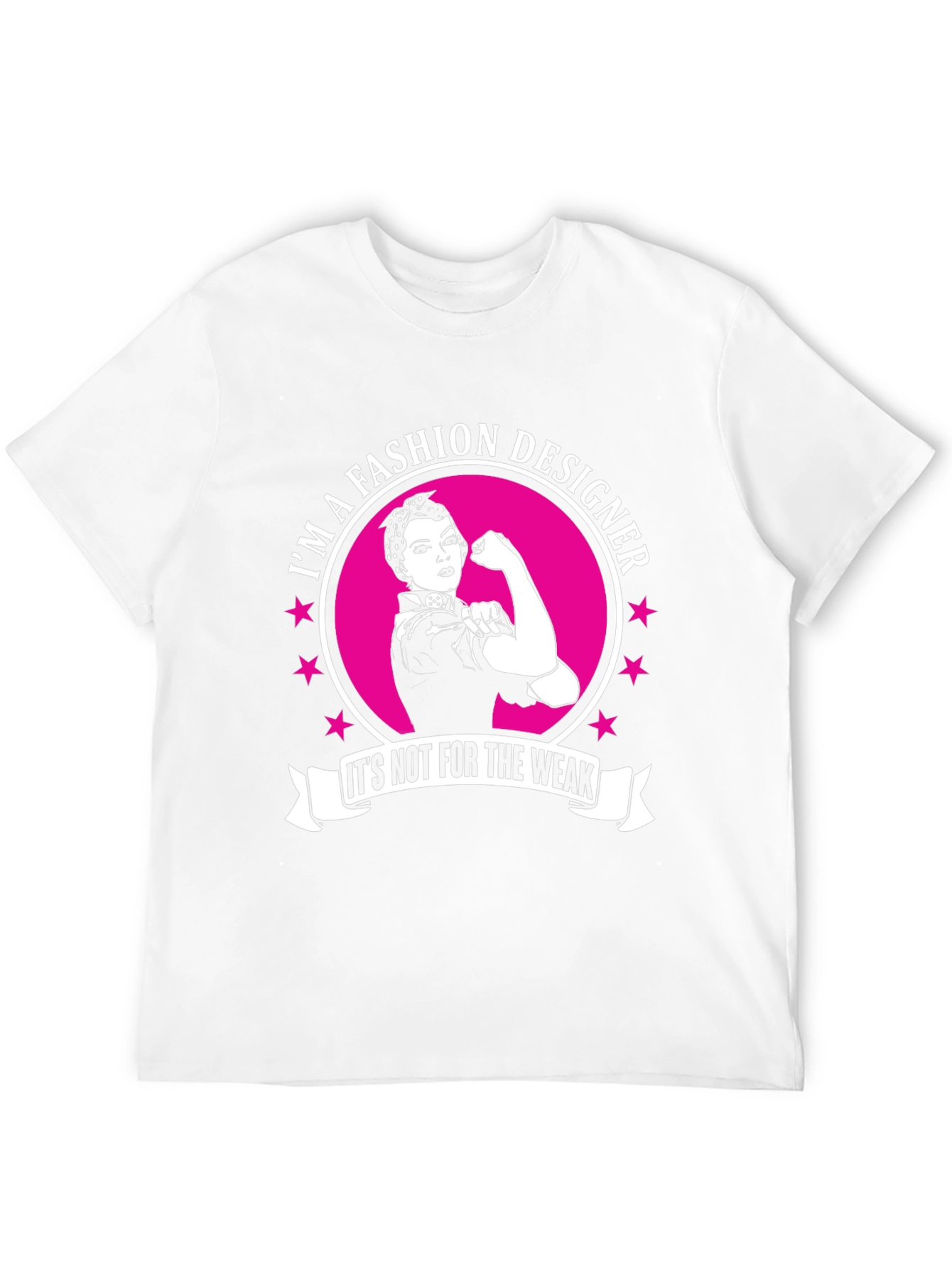 Fashion Designer Strong Woman Graphic Tee