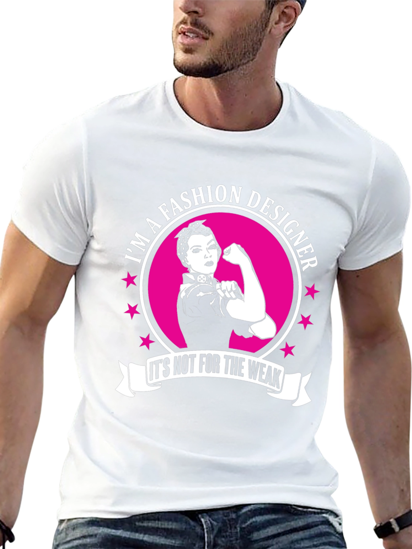 Fashion Designer Strong Woman Graphic Tee