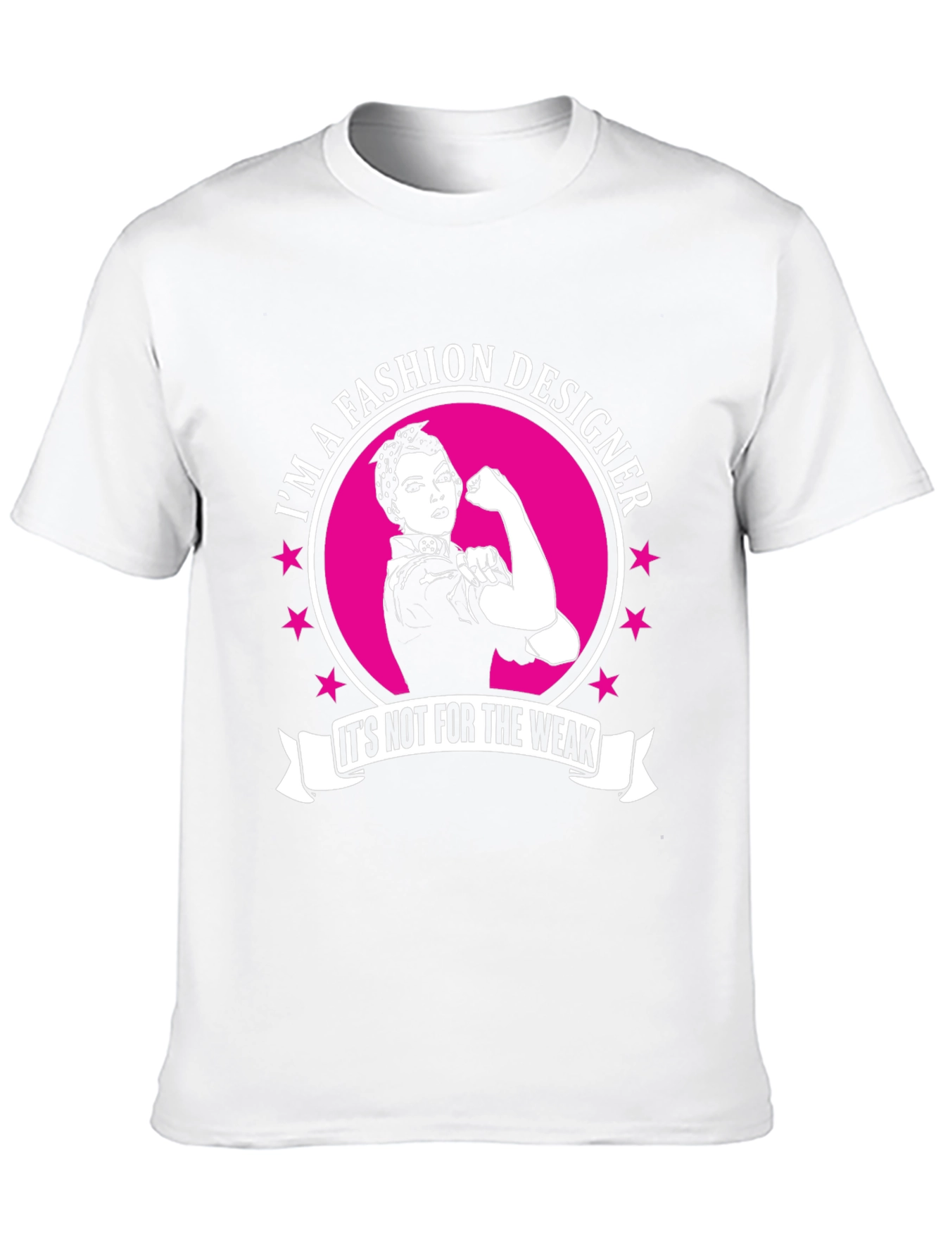 Fashion Designer Strong Woman Graphic Tee