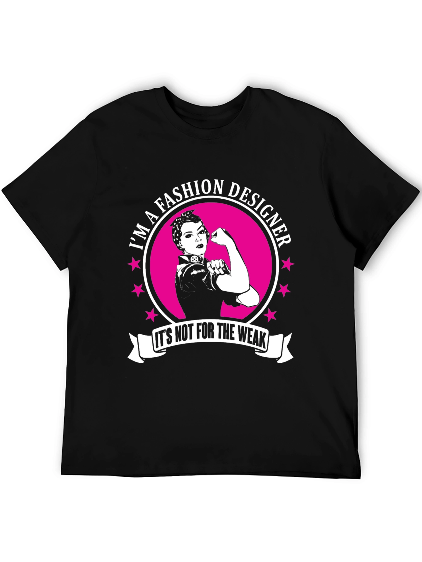 Fashion Designer Strong Woman Graphic Tee