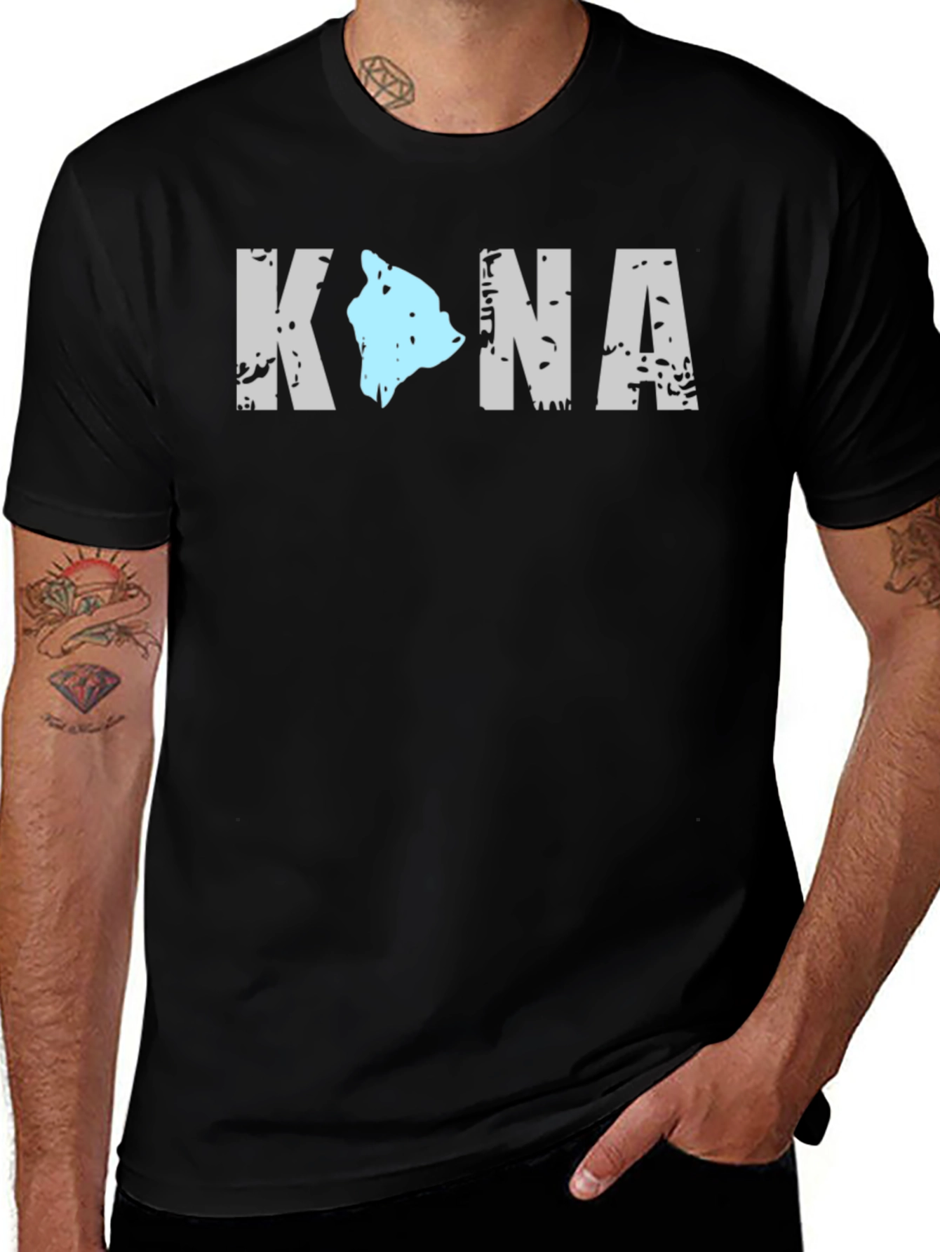 Kona Hawaii Graphic T-Shirt - Island Style