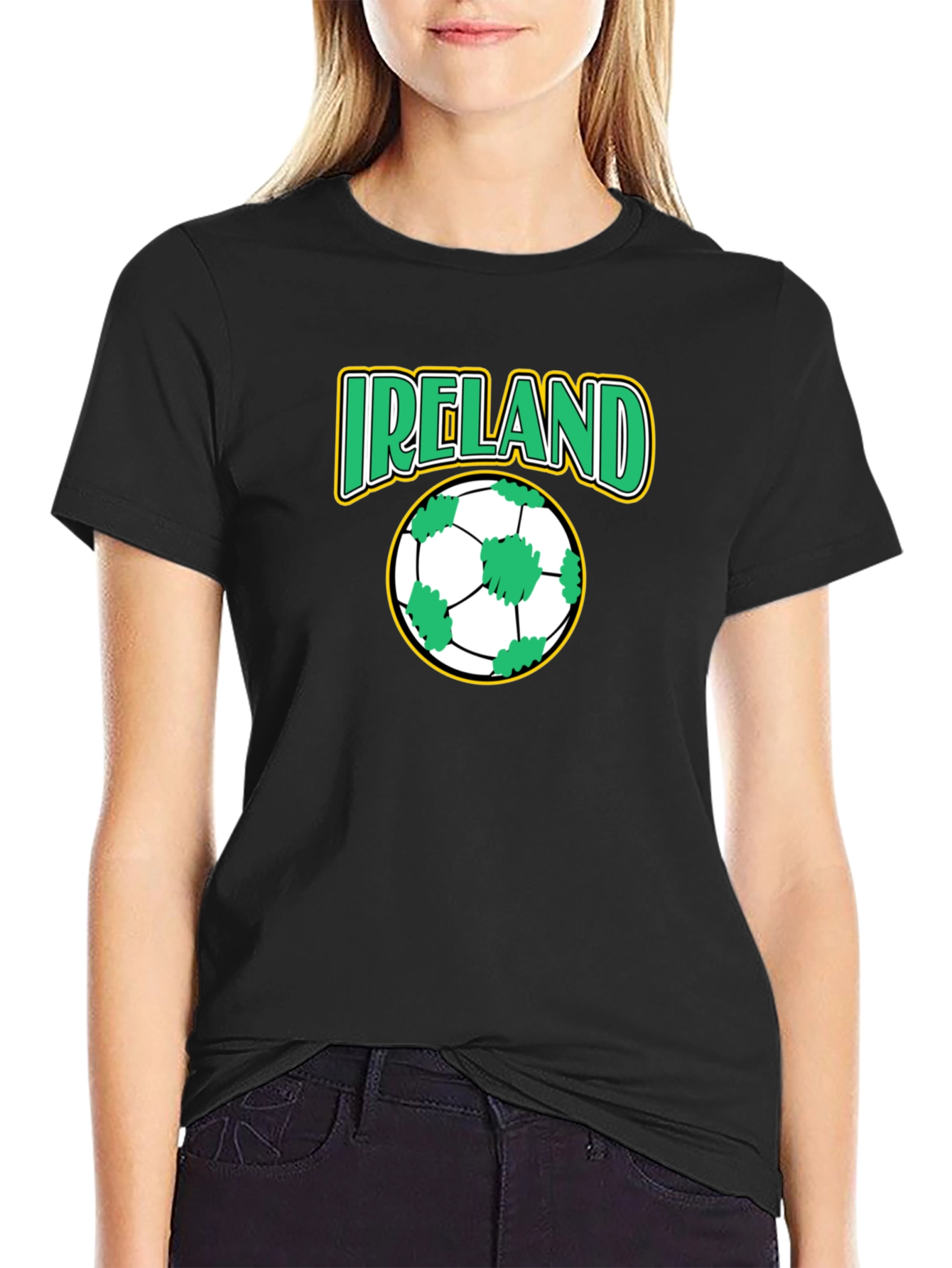 Ireland Soccer Ball T-Shirt - Irish Pride Tee