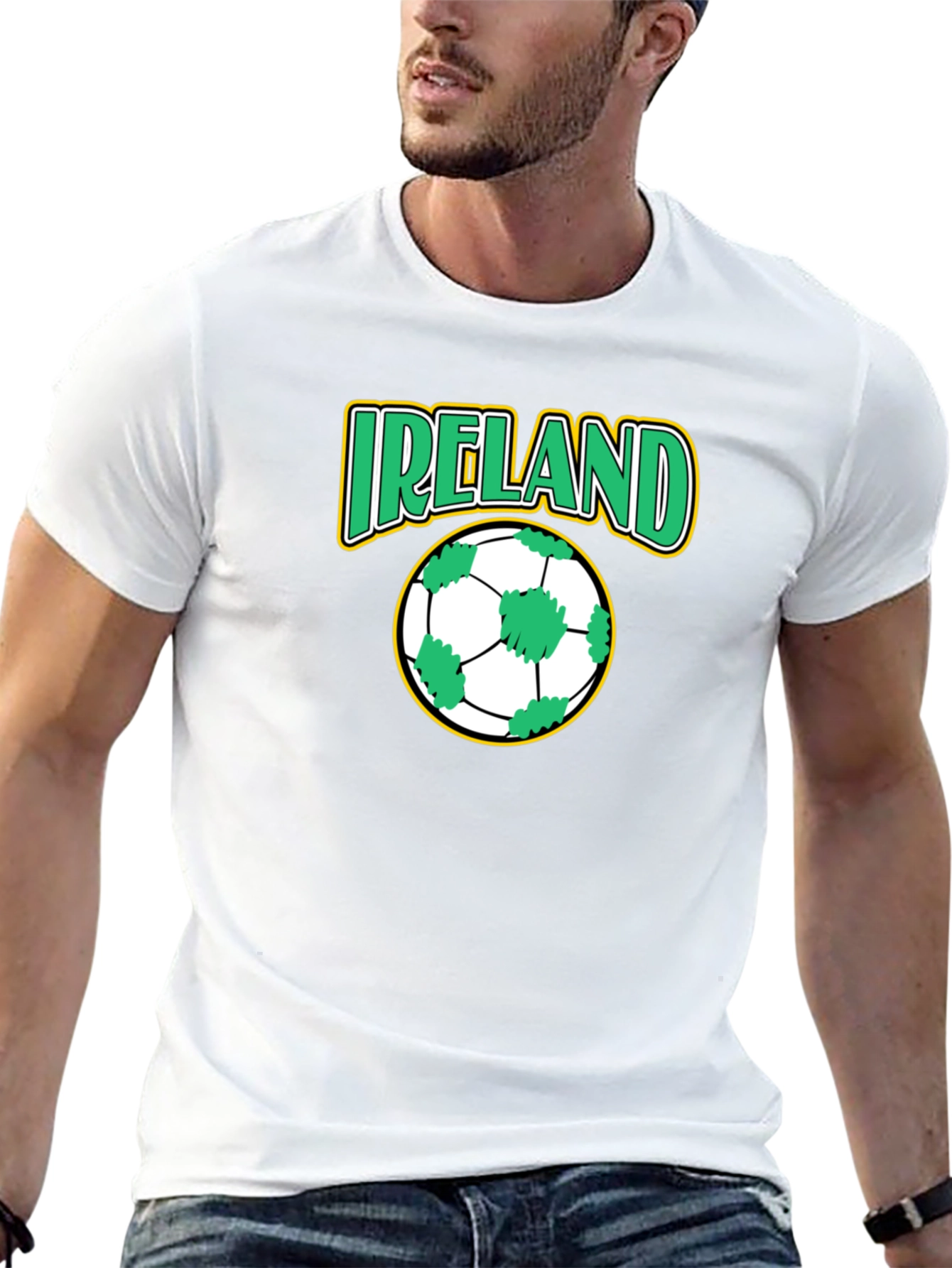 Ireland Soccer Ball T-Shirt - Irish Pride Tee