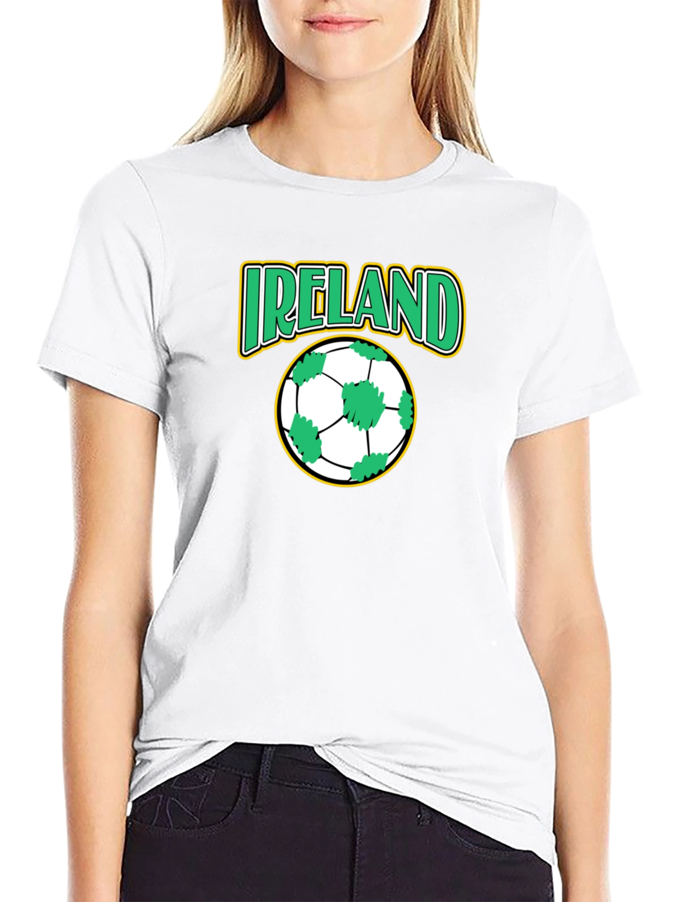Ireland Soccer Ball T-Shirt - Irish Pride Tee