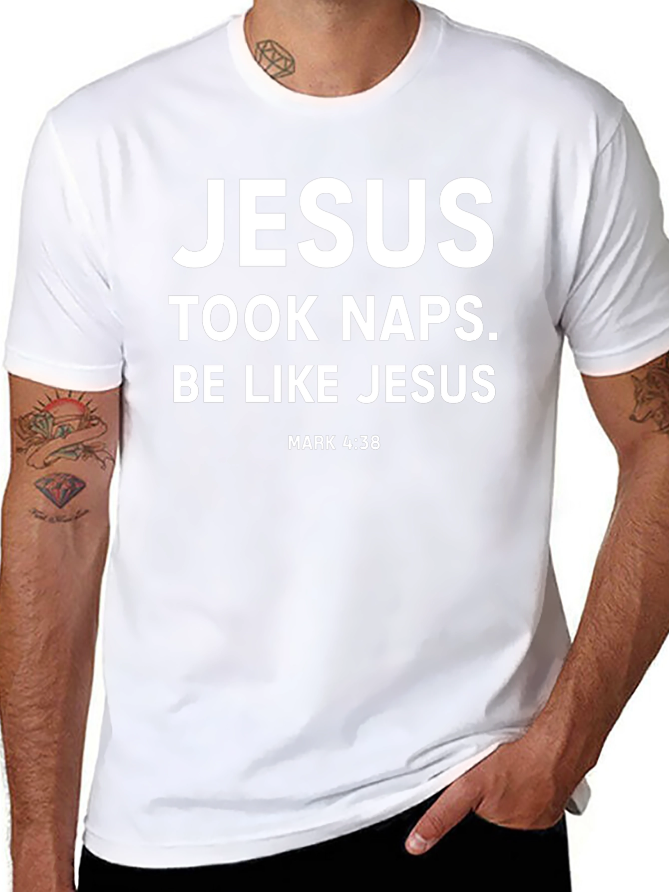 Jesus Took Naps T-Shirt - Be Like Jesus