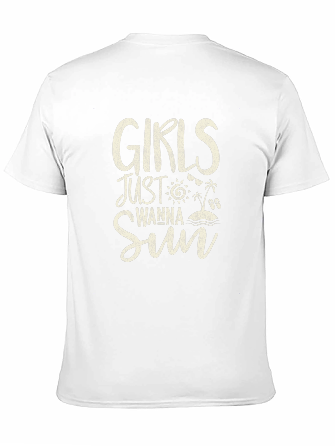 Girls Just Wanna Sun Graphic Tee - Black