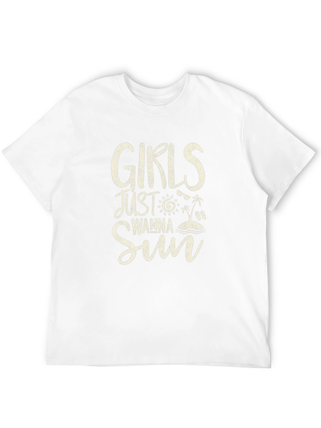 Girls Just Wanna Sun Graphic Tee - Black