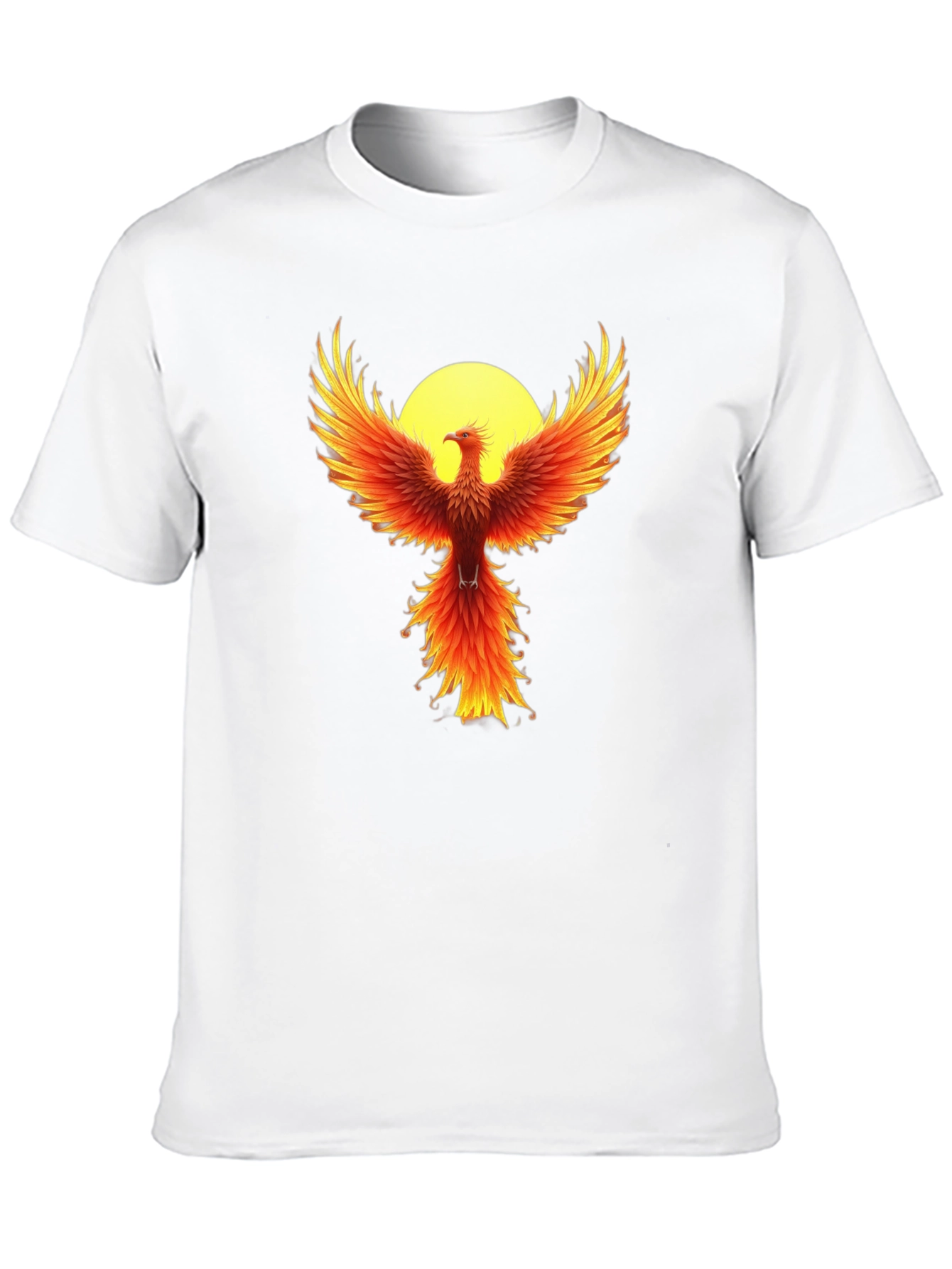 Phoenix Rising Graphic Tee - Black