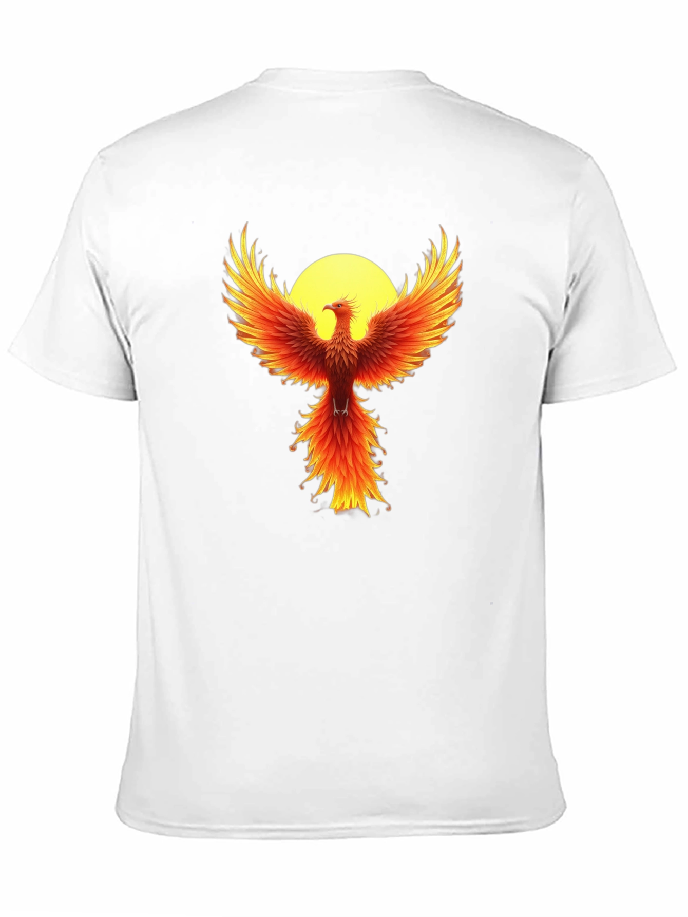 Phoenix Rising Graphic Tee - Black