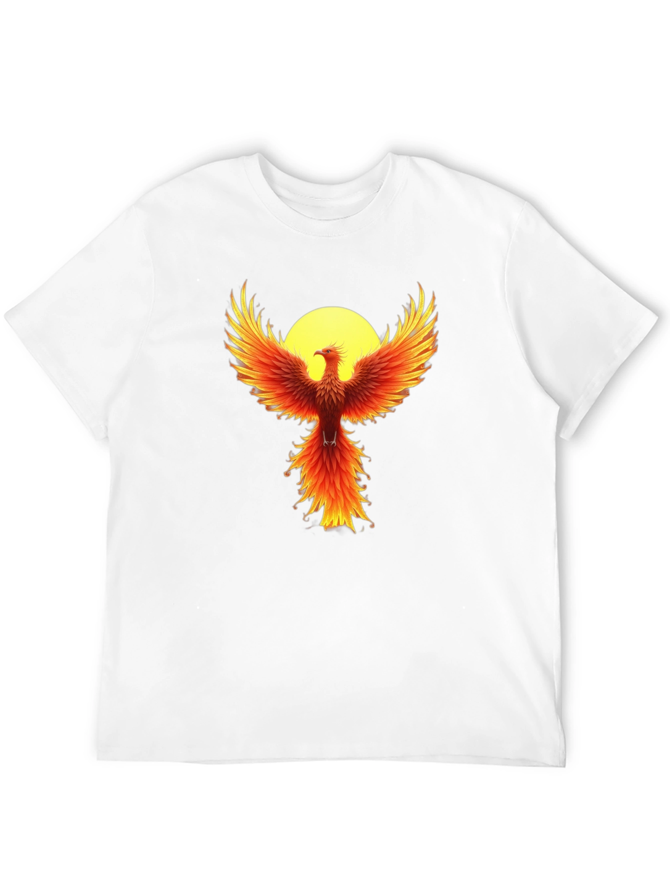 Phoenix Rising Graphic Tee - Black