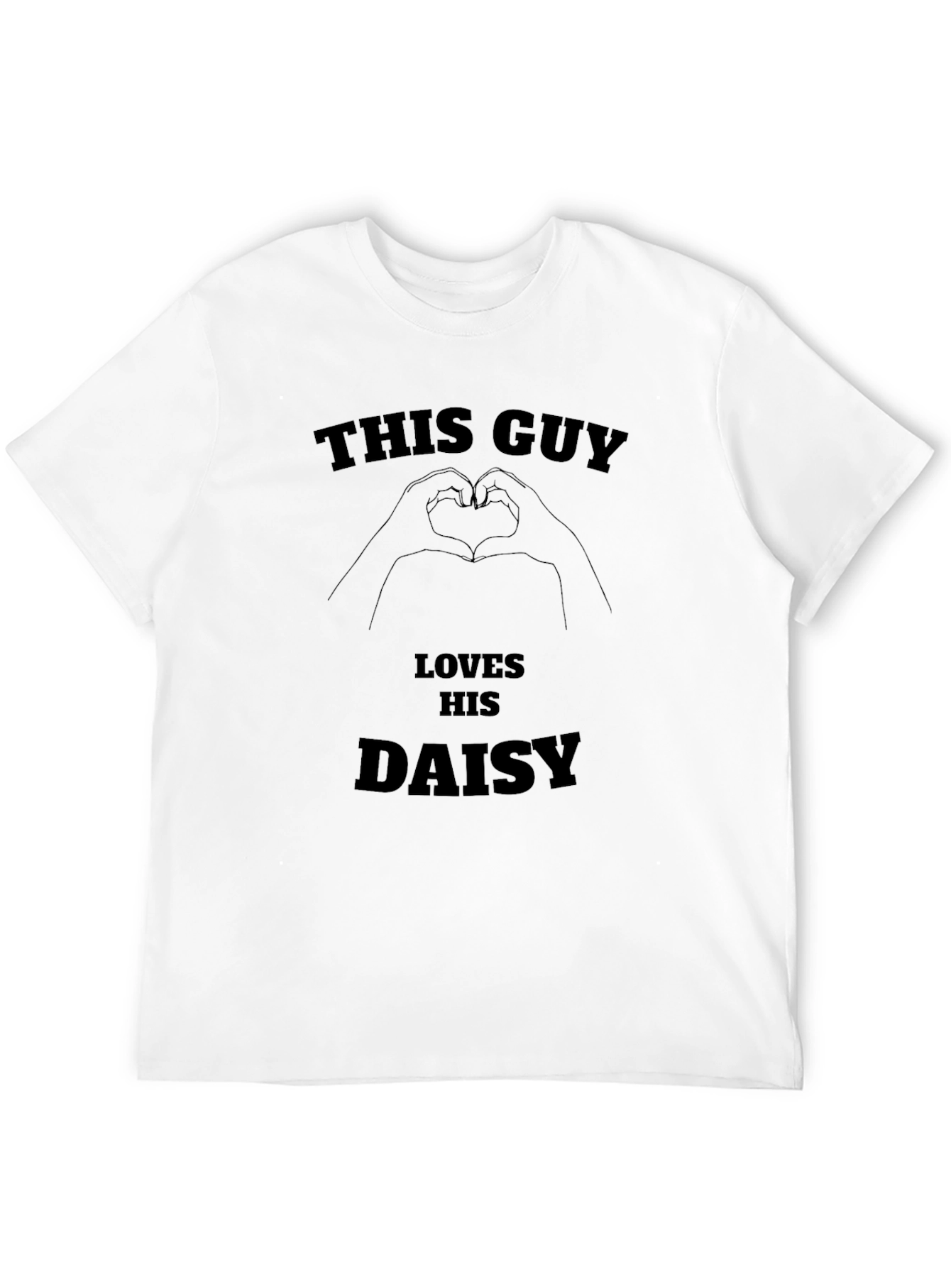 This Guy Loves His Daisy T-Shirt