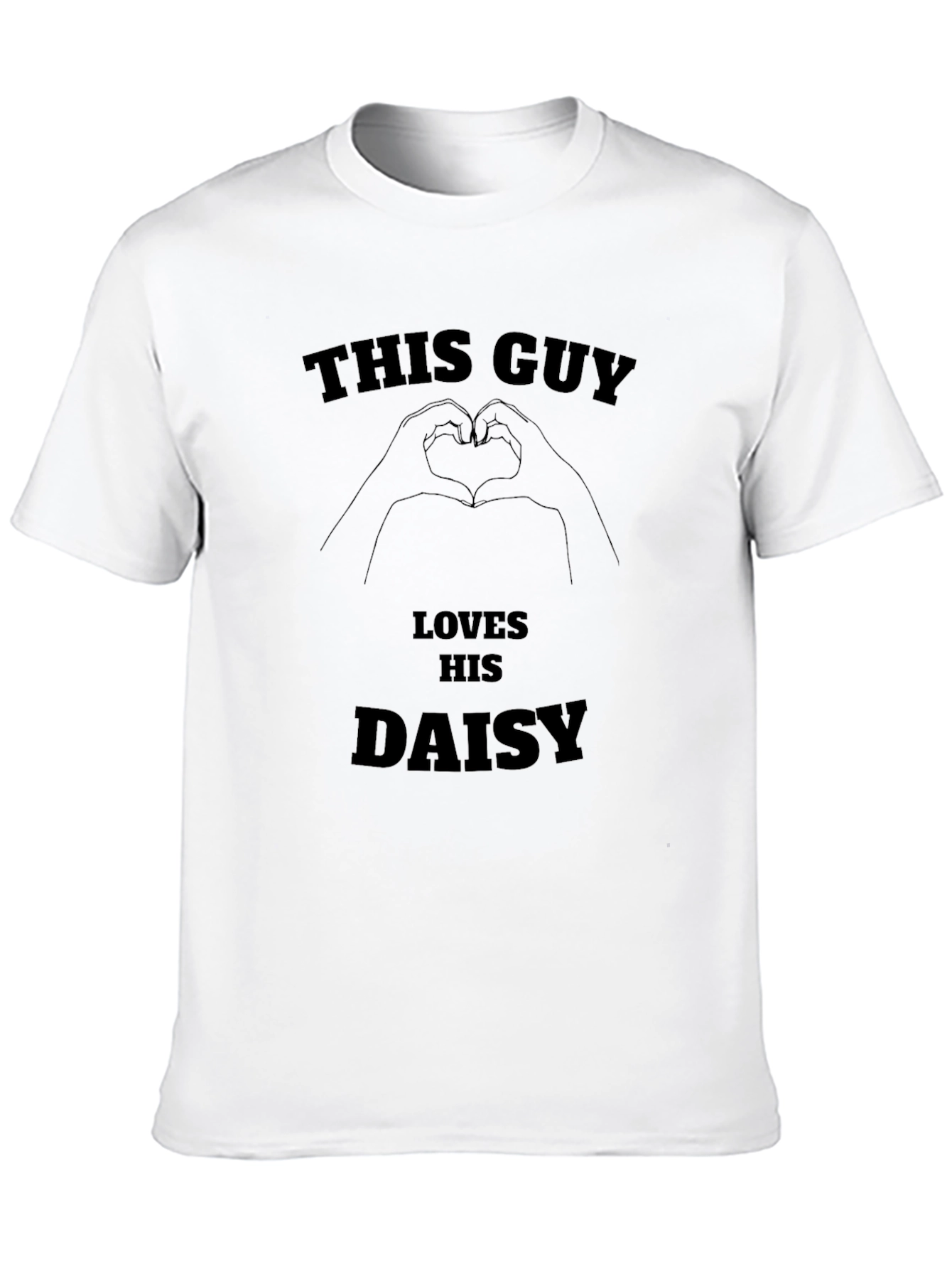This Guy Loves His Daisy T-Shirt
