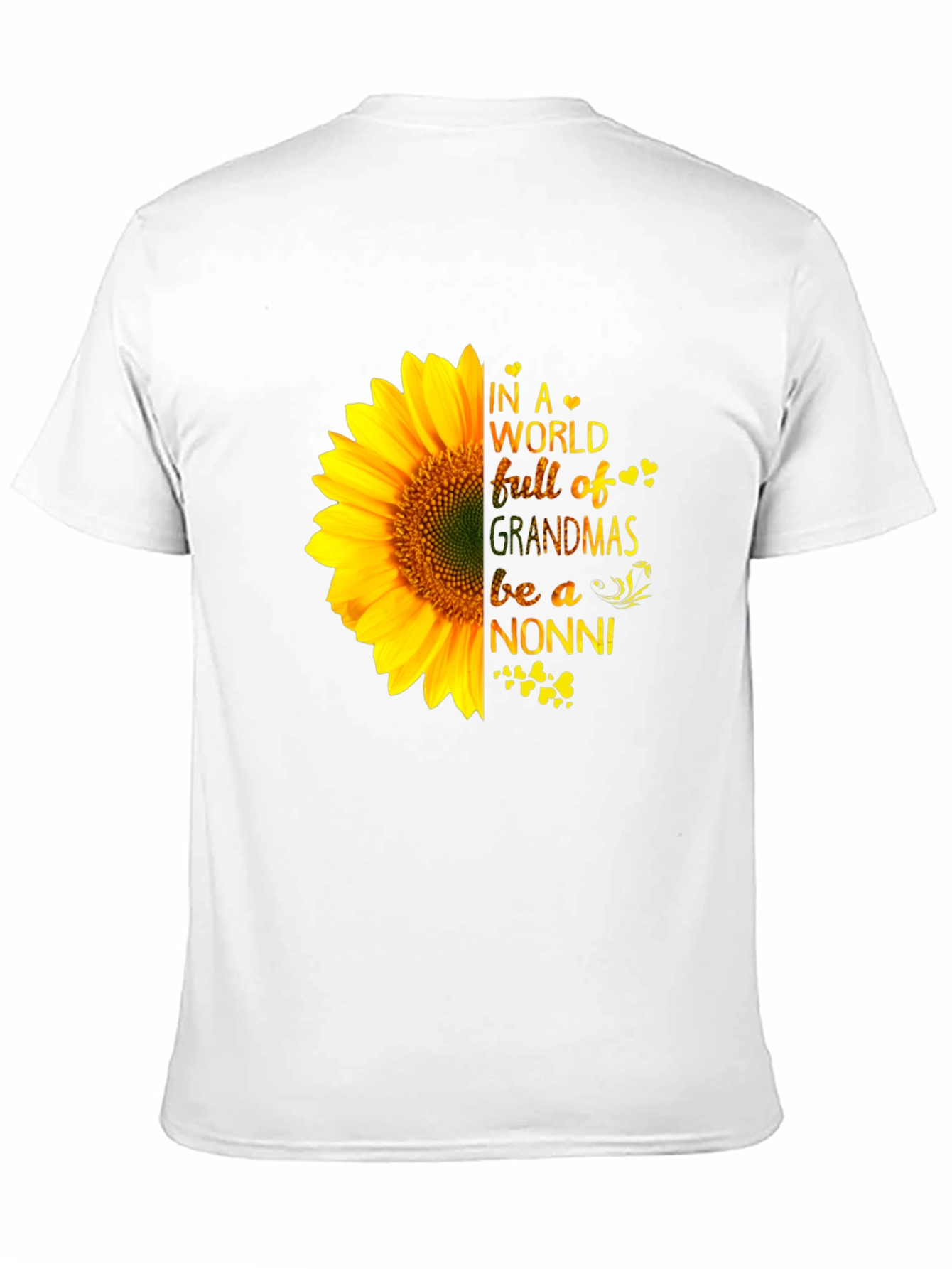 Sunflower Nonni Grandma T-Shirt
