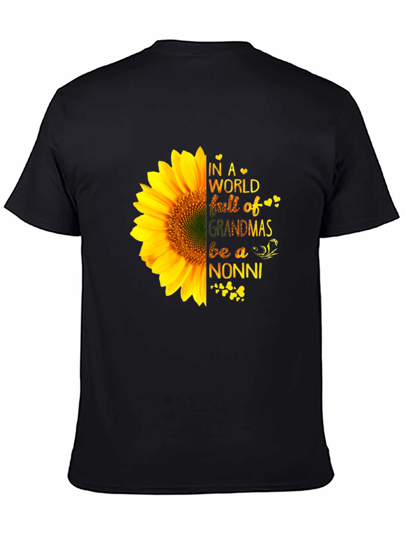 Sunflower Nonni Grandma T-Shirt