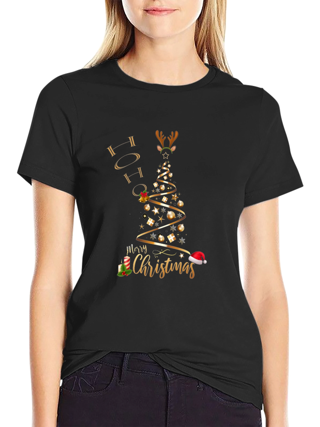 Festive Holiday Christmas Tree T-Shirt