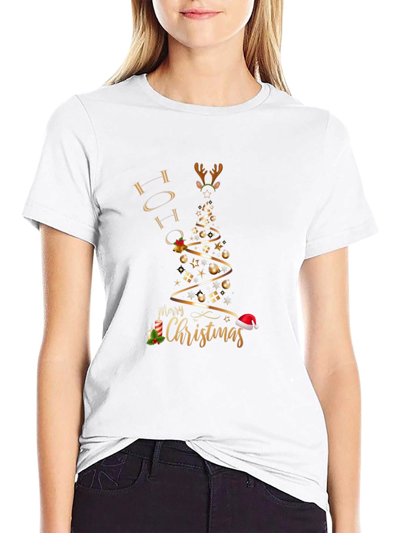 Festive Holiday Christmas Tree T-Shirt