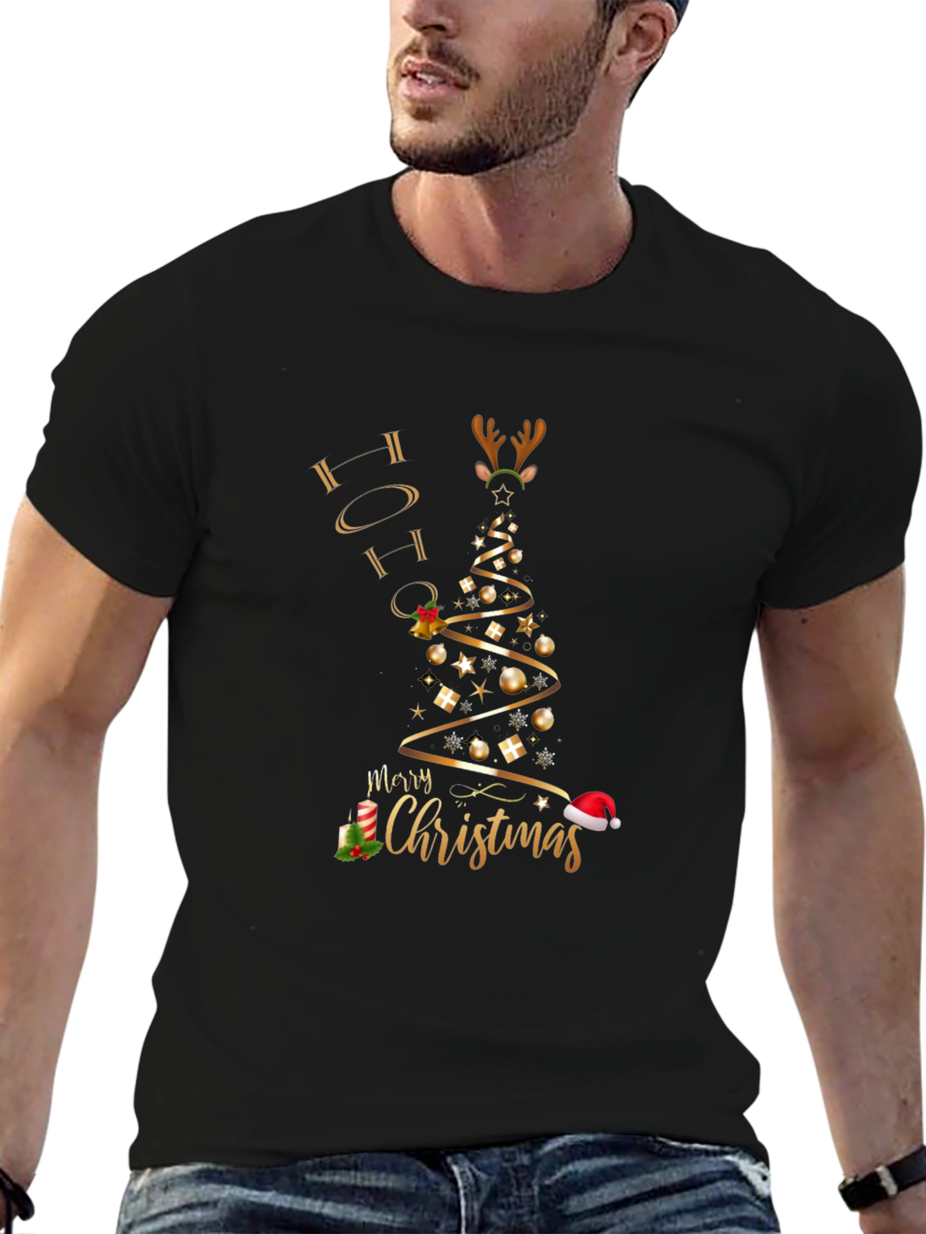 Festive Holiday Christmas Tree T-Shirt