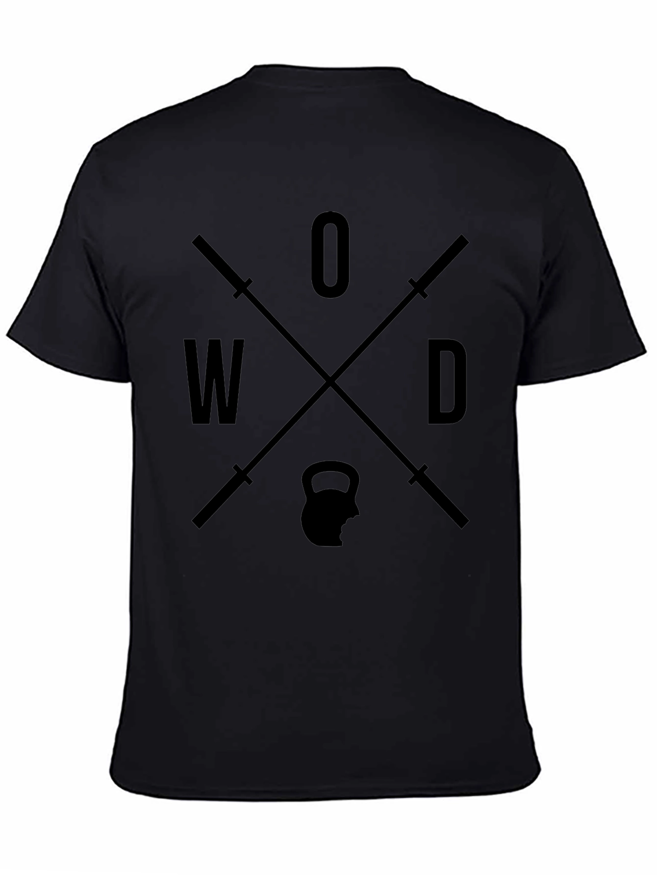 Workout of the Day Graphic Tee - Black