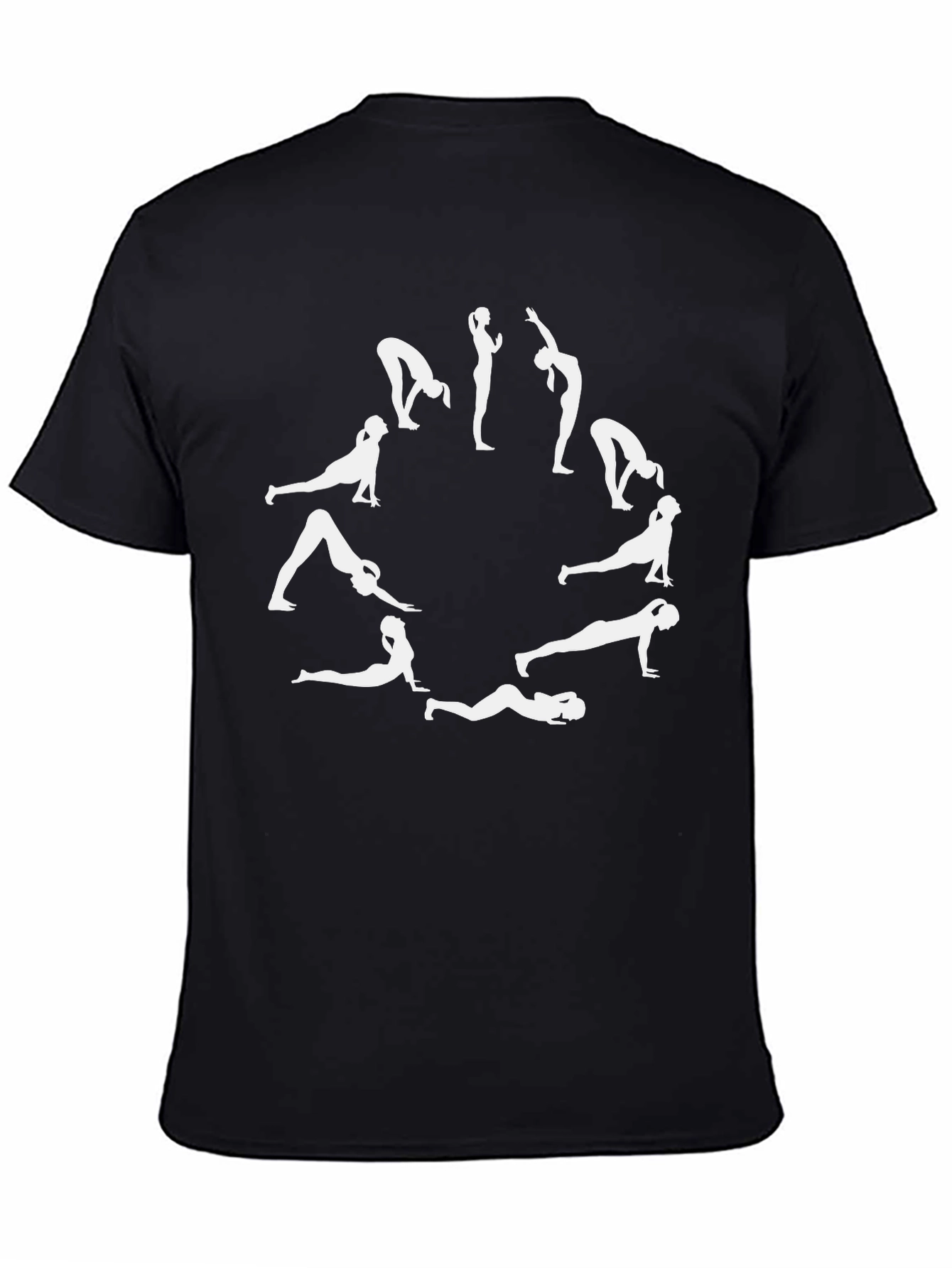 Yoga Poses Graphic T-Shirt - Unisex
