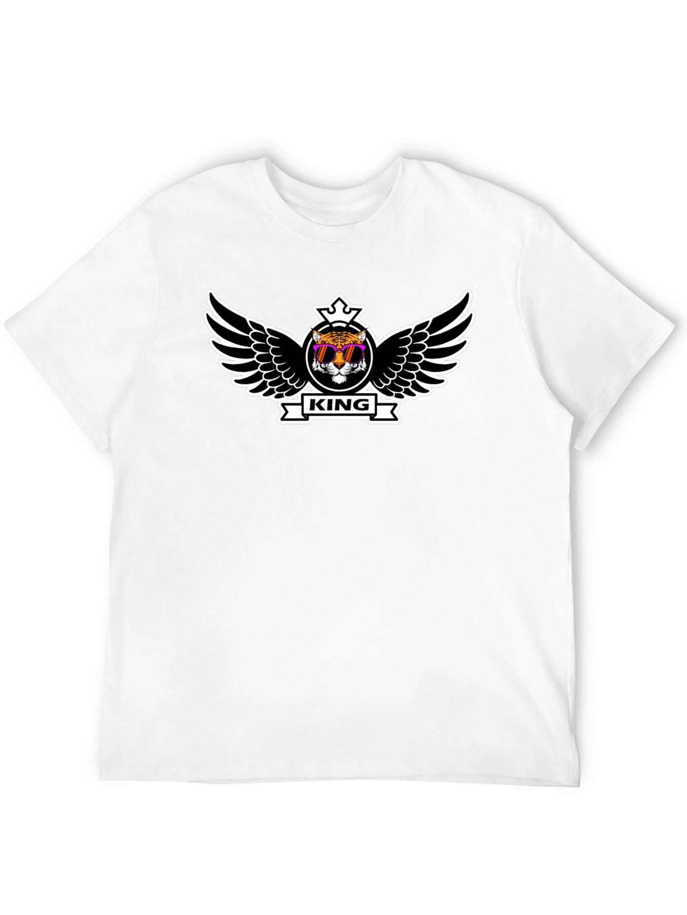 King Tiger T-Shirt - Cool Graphic Tee