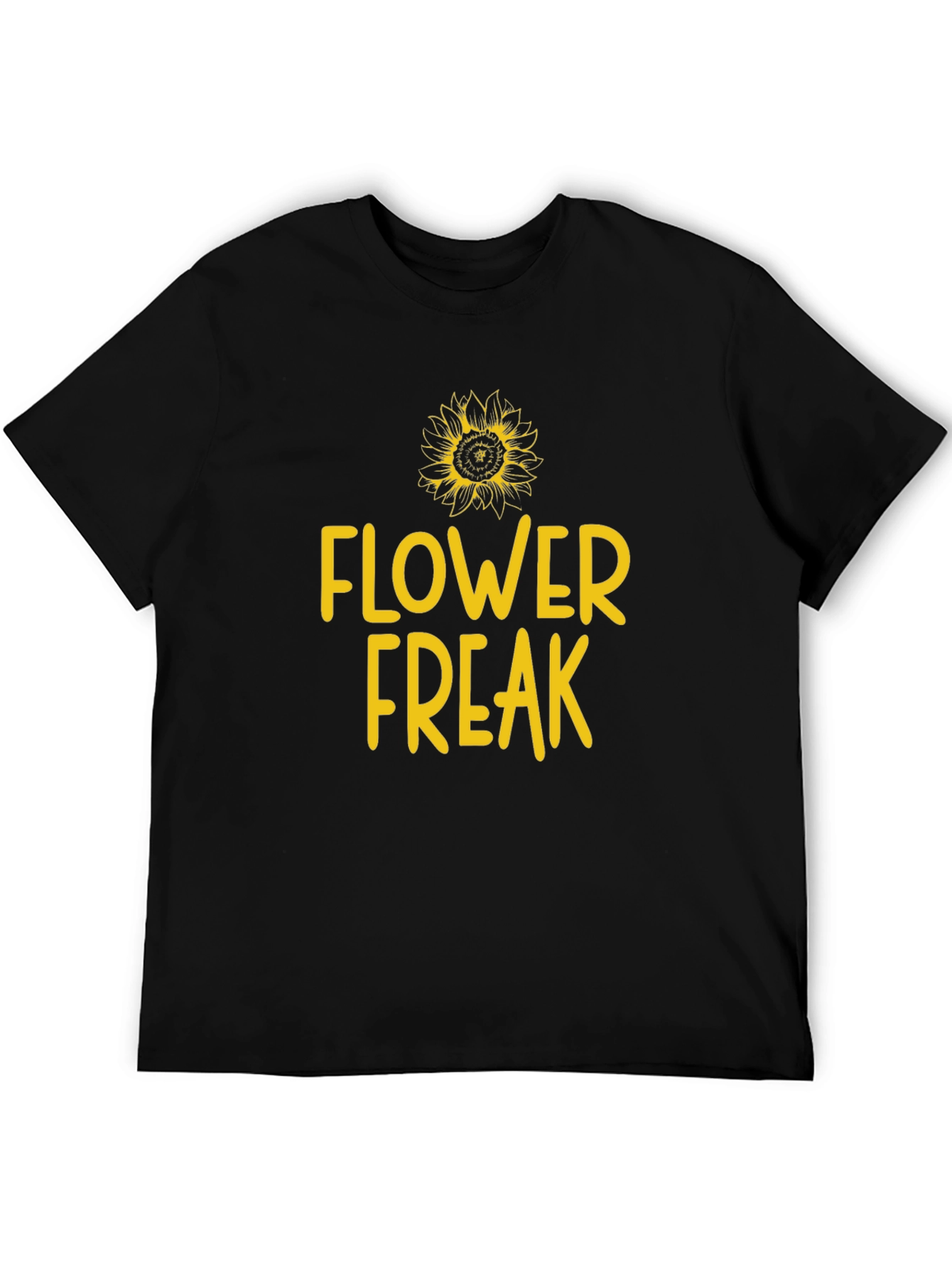 Flower Freak Graphic Tee - Sunflower Lover Shirt