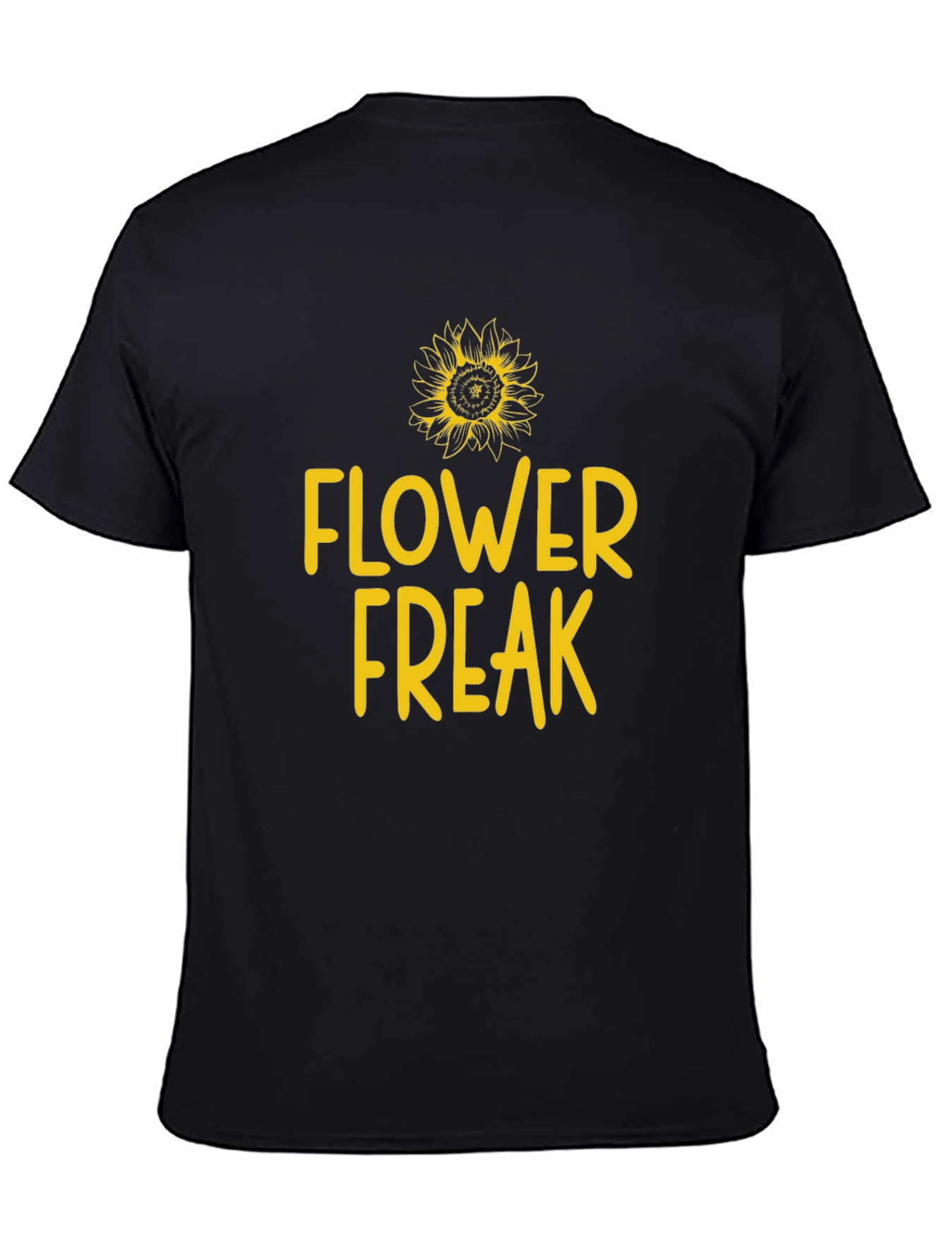 Flower Freak Graphic Tee - Sunflower Lover Shirt