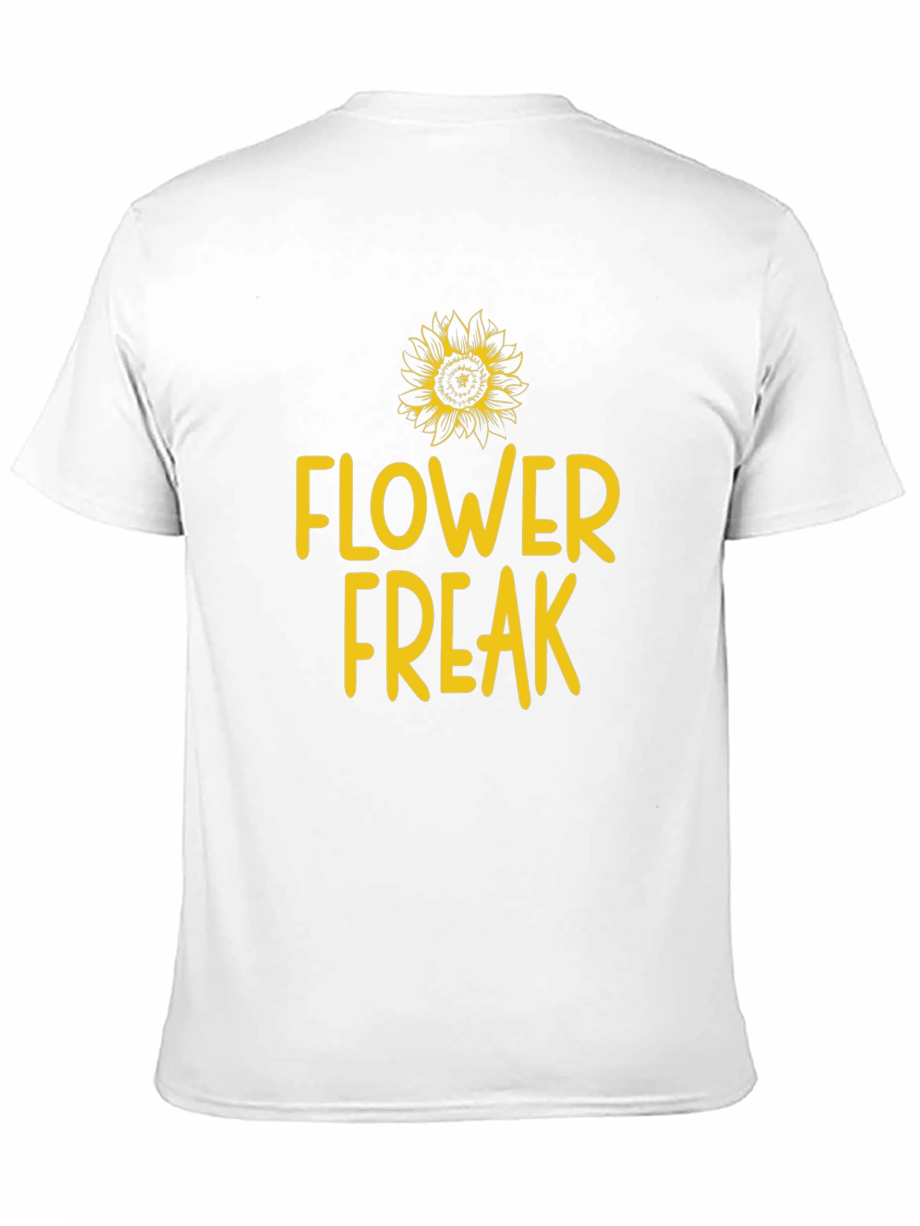 Flower Freak Graphic Tee - Sunflower Lover Shirt