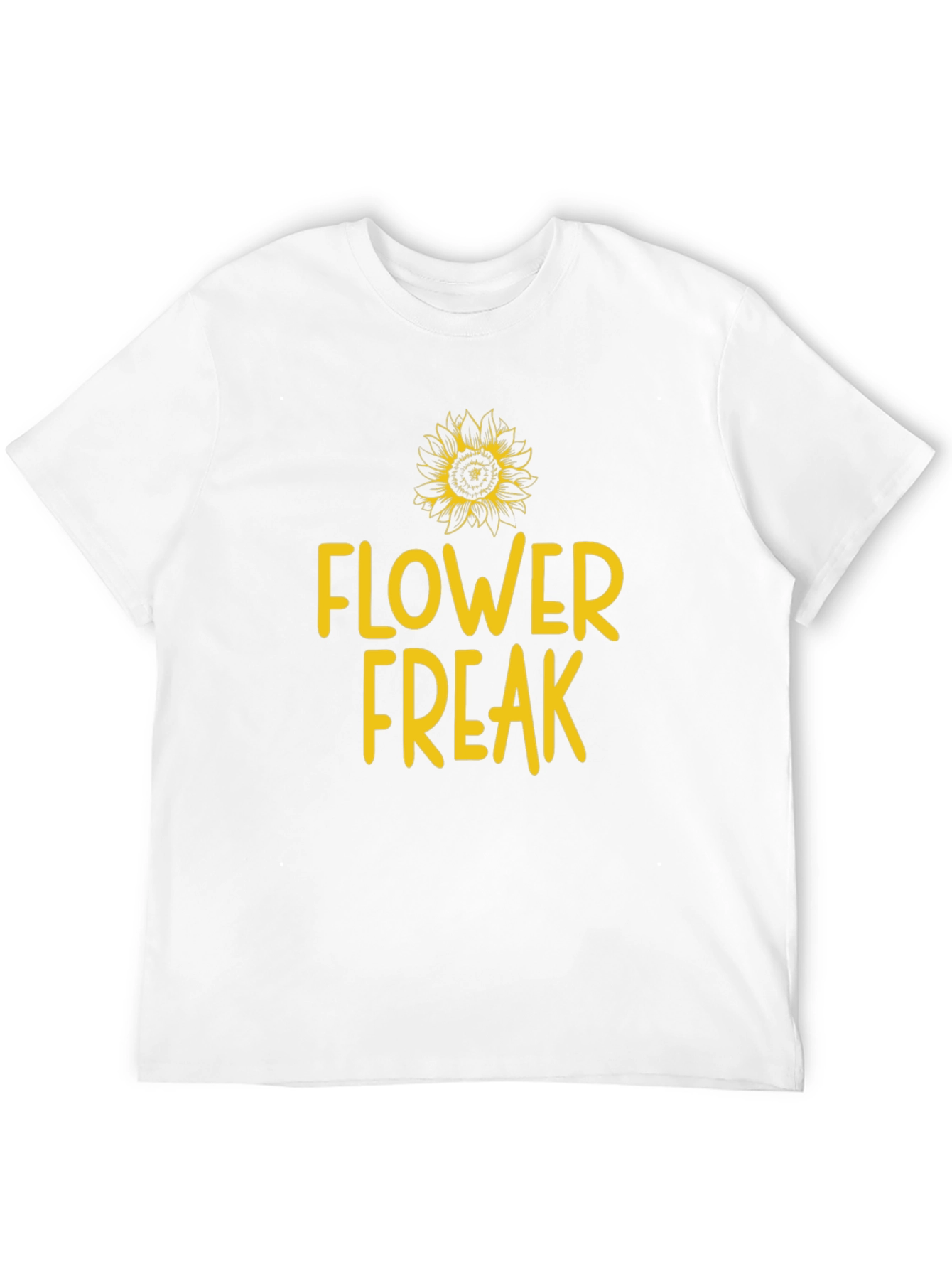 Flower Freak Graphic Tee - Sunflower Lover Shirt