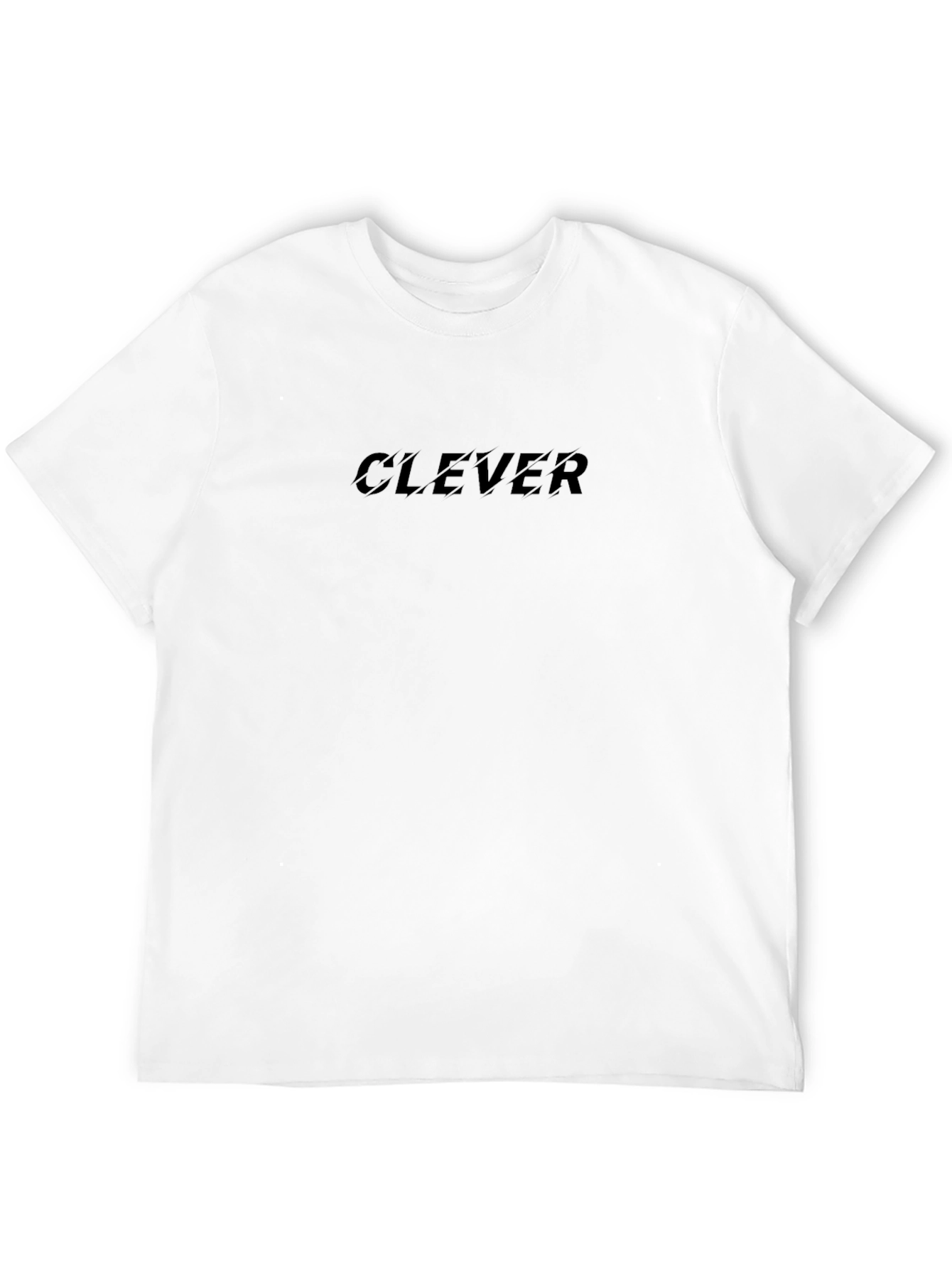 Black Clever Graphic Tee