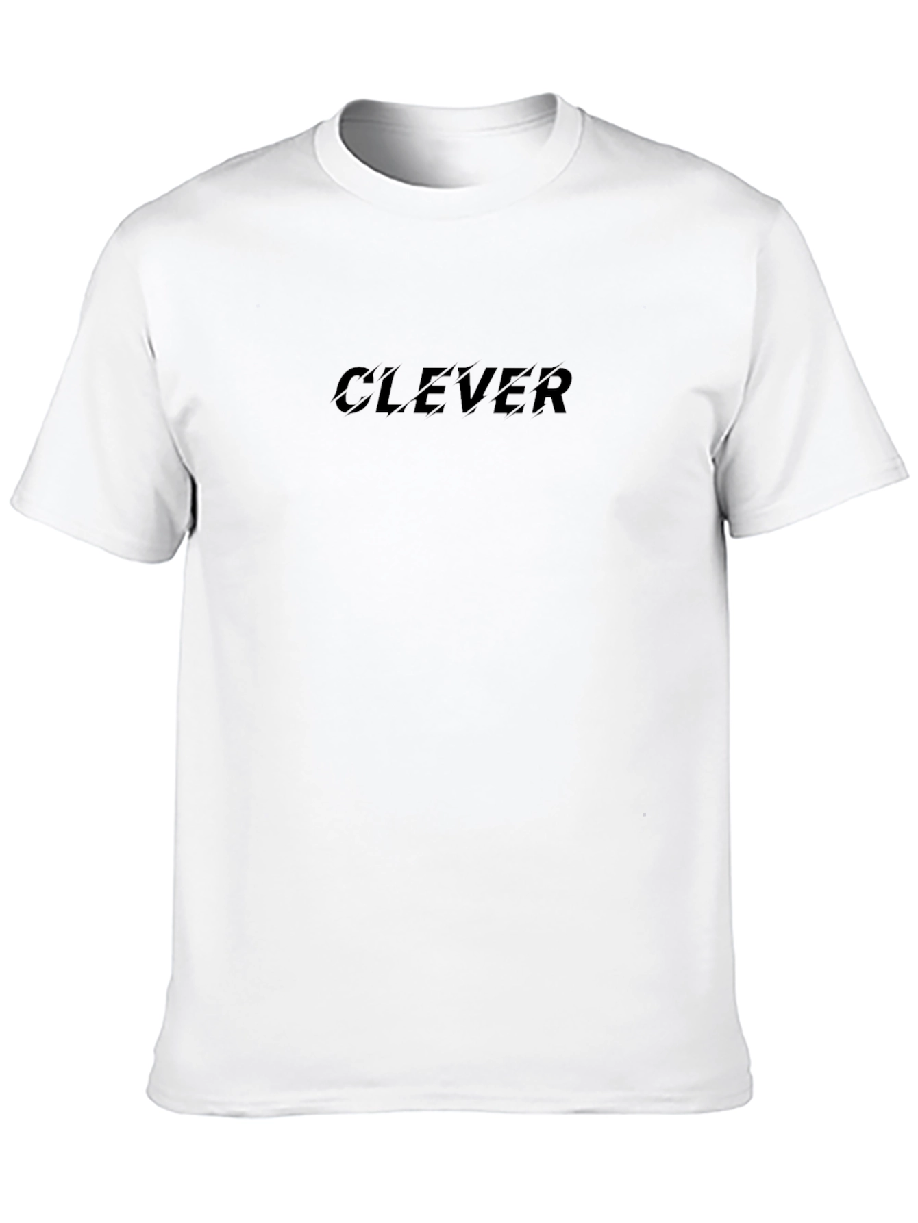Black Clever Graphic Tee