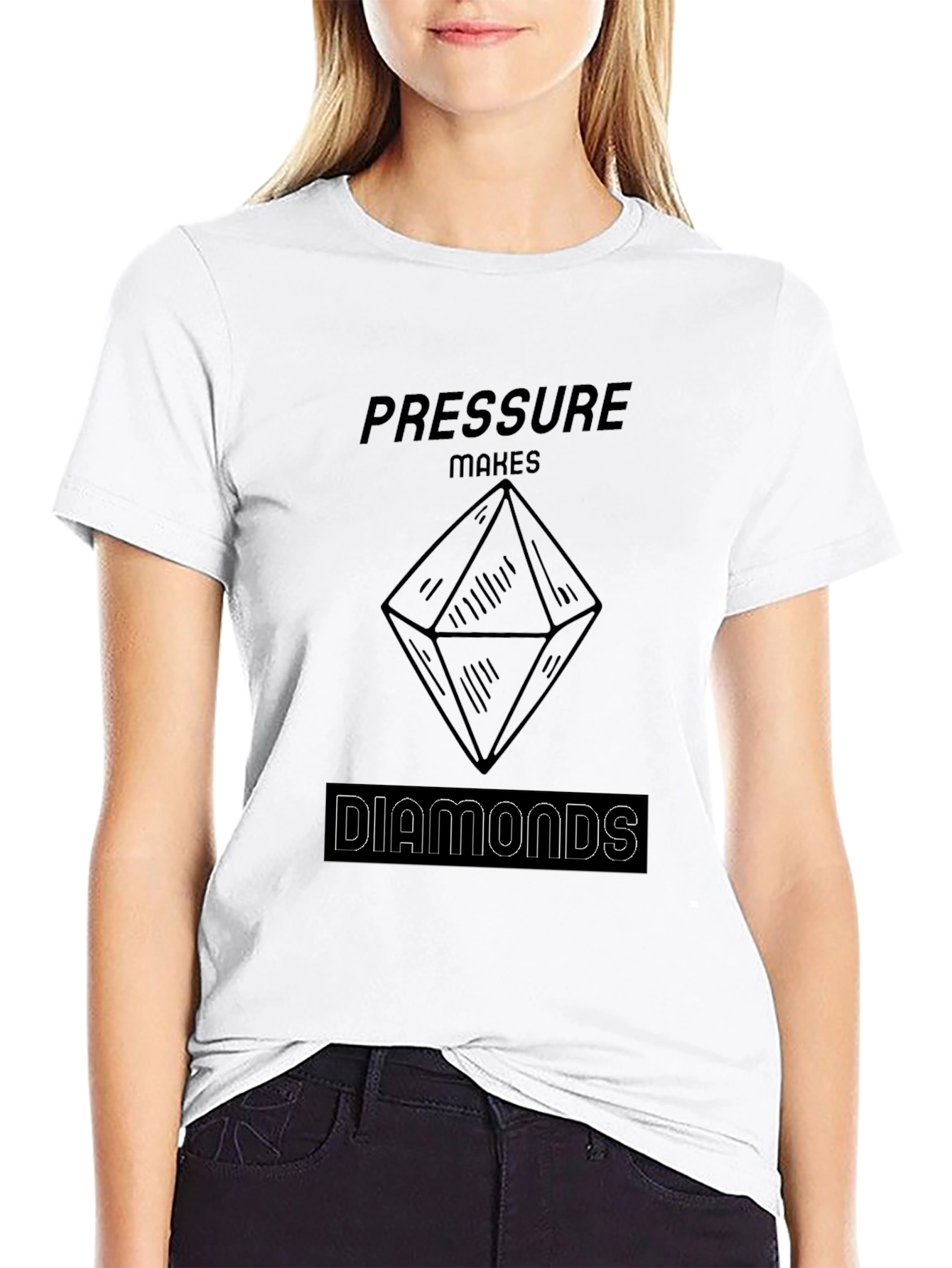 Pressure Makes Diamonds Graphic T-Shirt