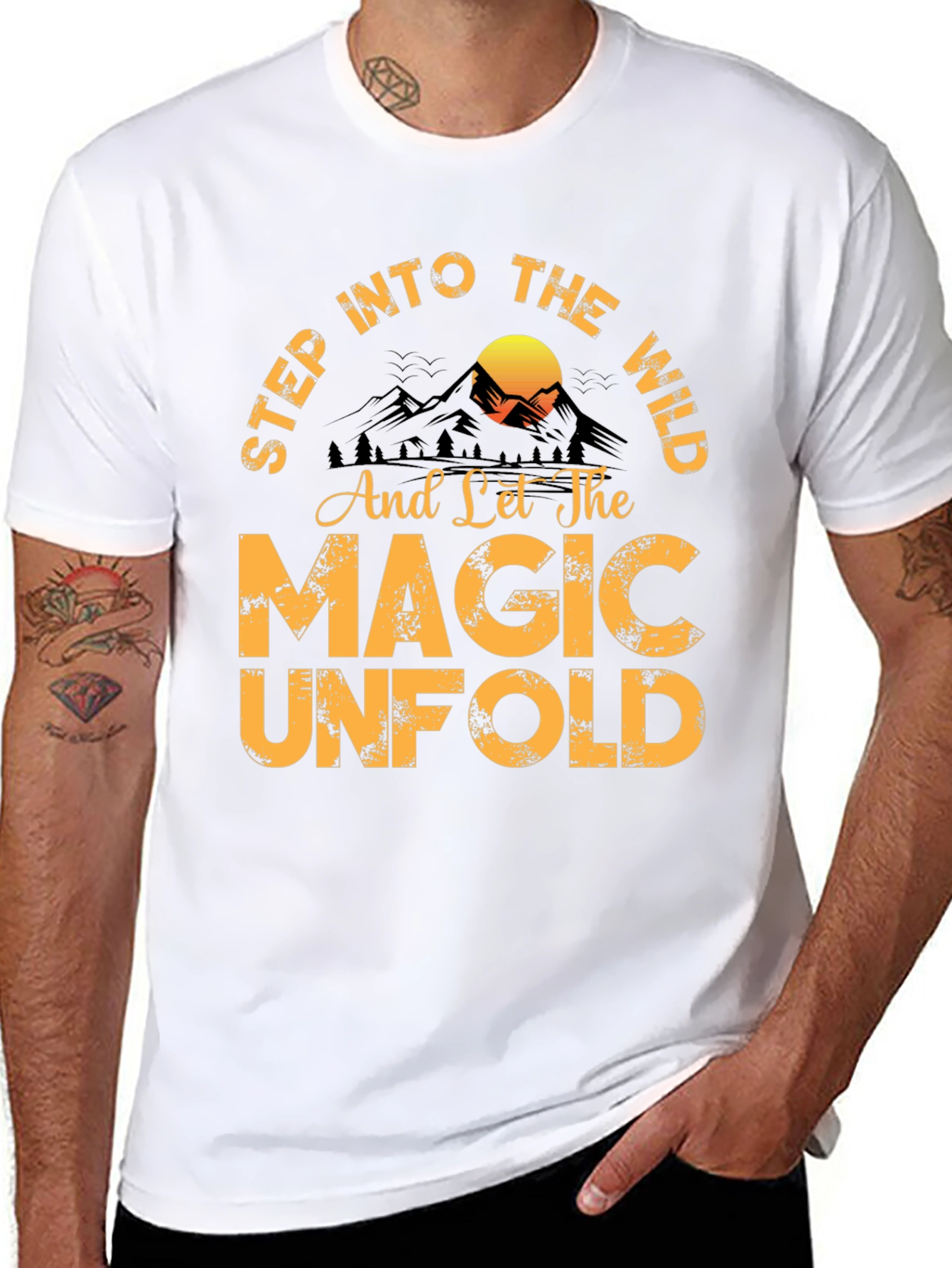 Step Into The Wild Graphic Tee