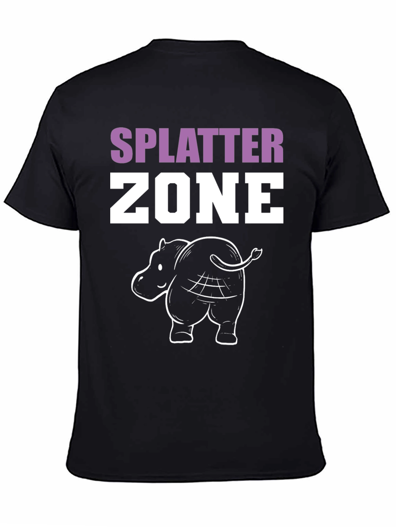 Splatter Zone Hippo T-Shirt
