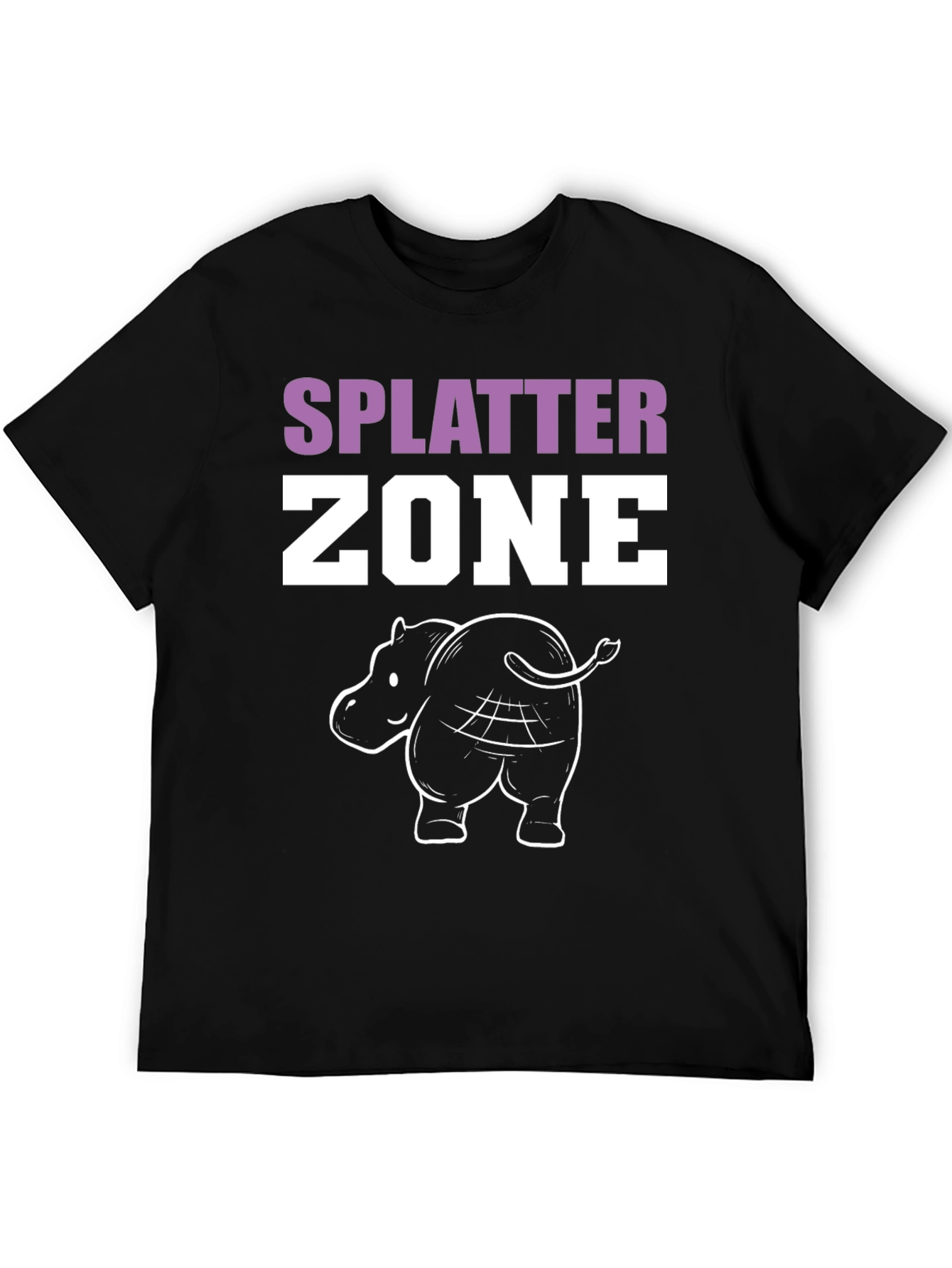 Splatter Zone Hippo T-Shirt