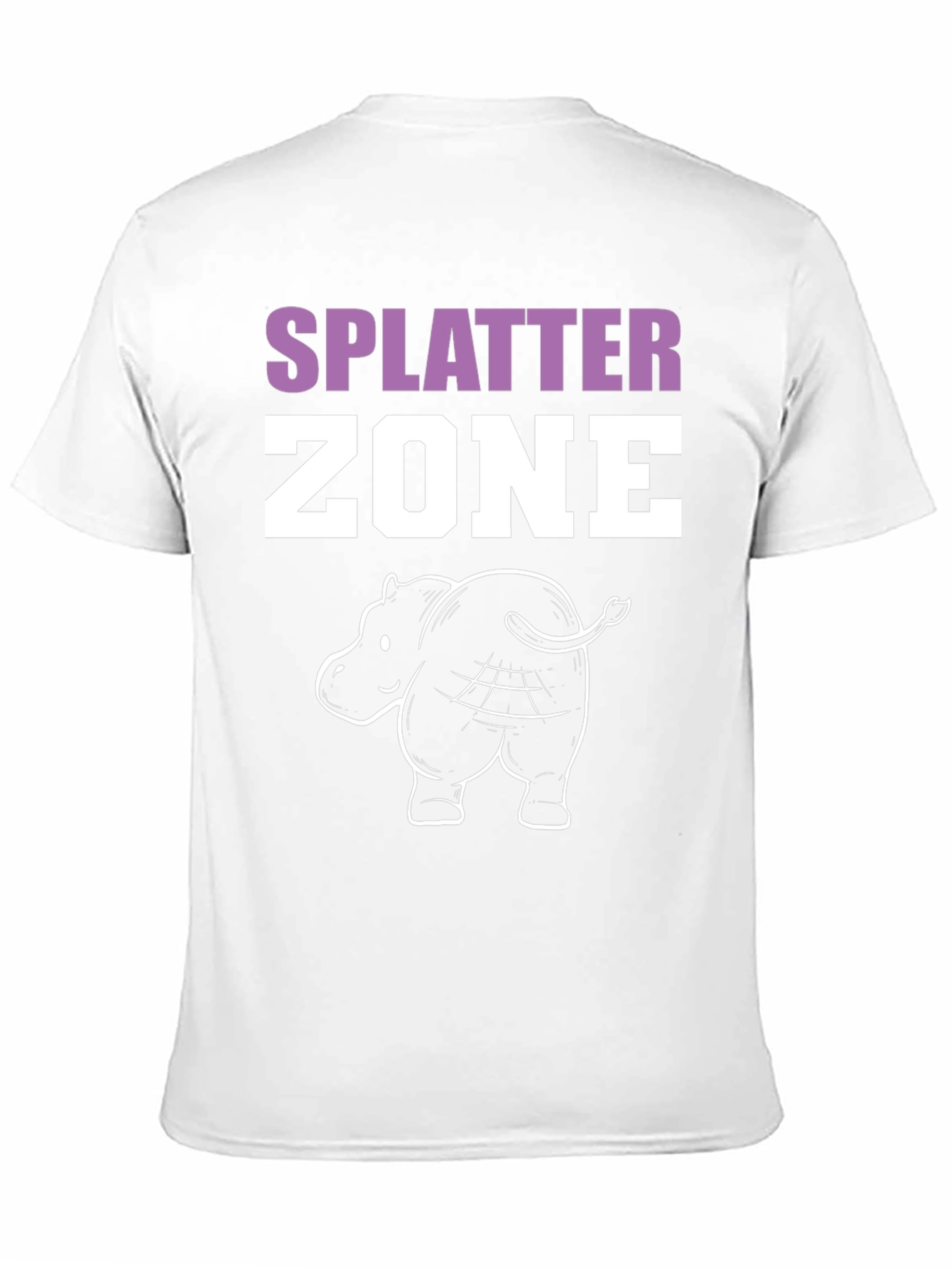 Splatter Zone Hippo T-Shirt