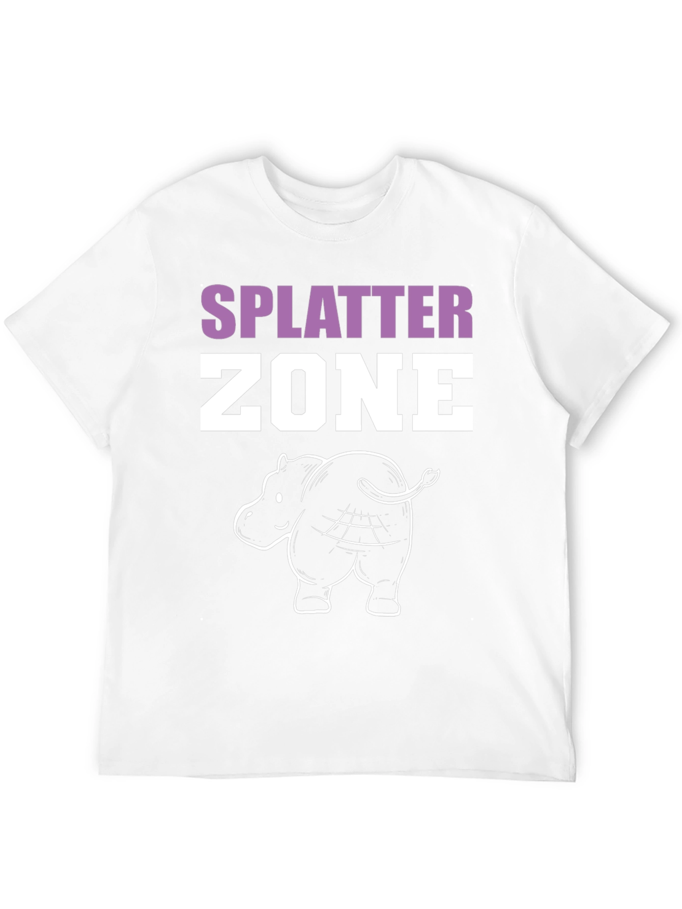 Splatter Zone Hippo T-Shirt