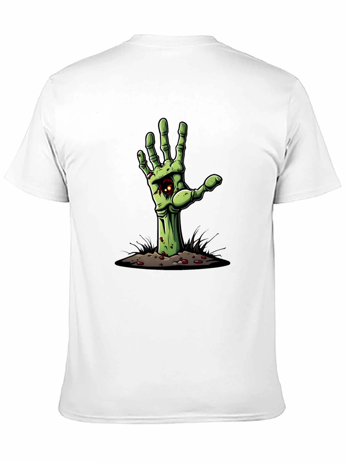 Zombie Hand Graphic Tee - Halloween T-Shirt