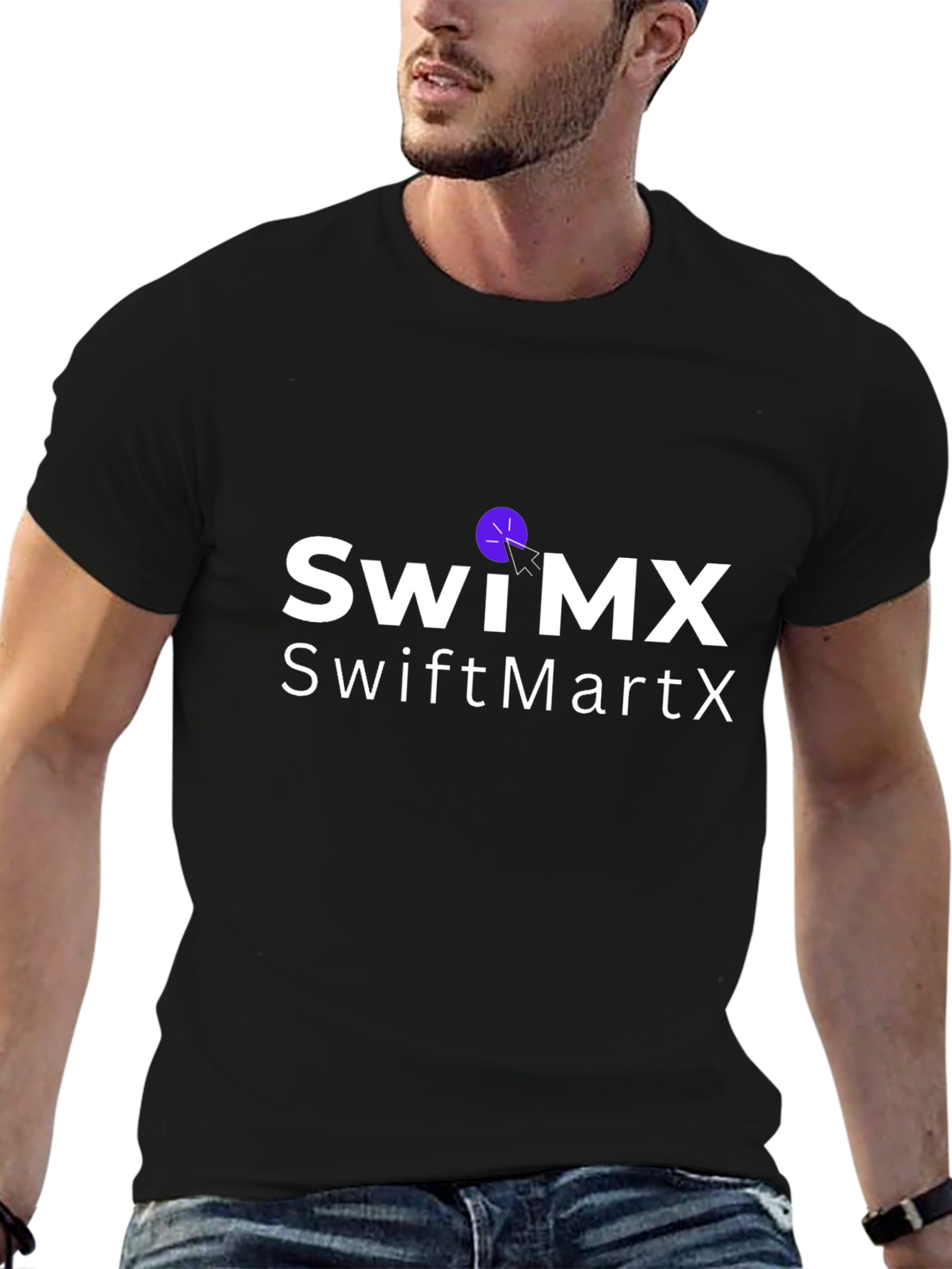 SwinMX SwiftMartX Black T-Shirt
