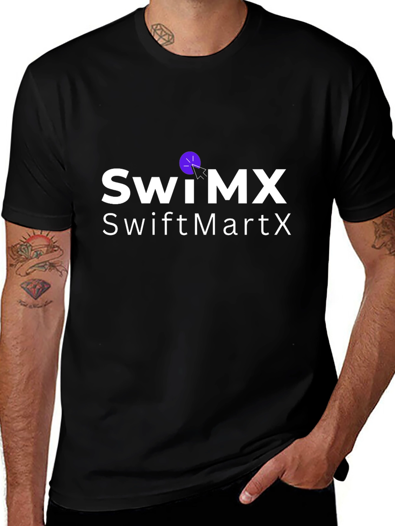 SwinMX SwiftMartX Black T-Shirt