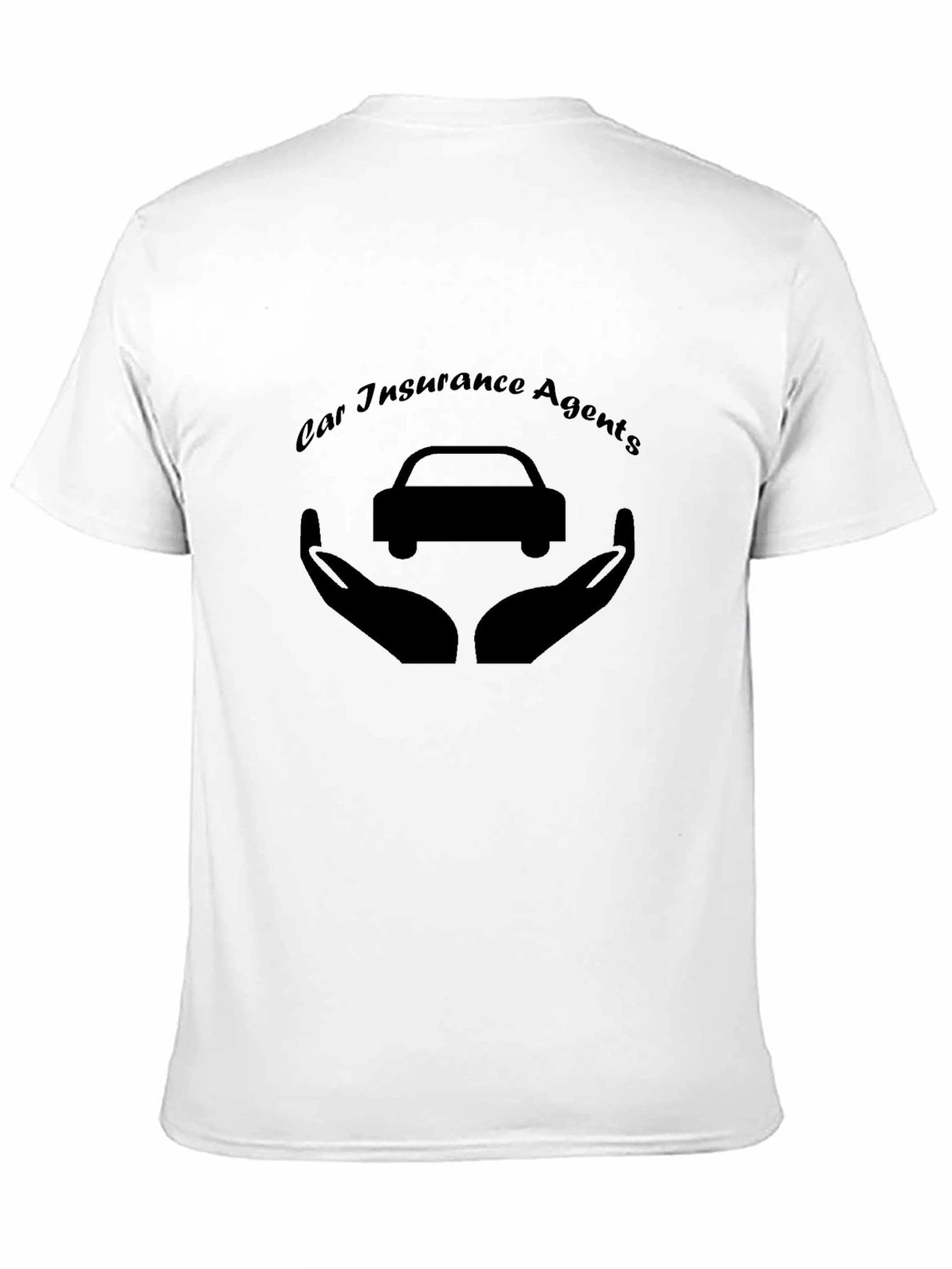 Car Insurance Agents T-Shirt - Black Graphic Tee