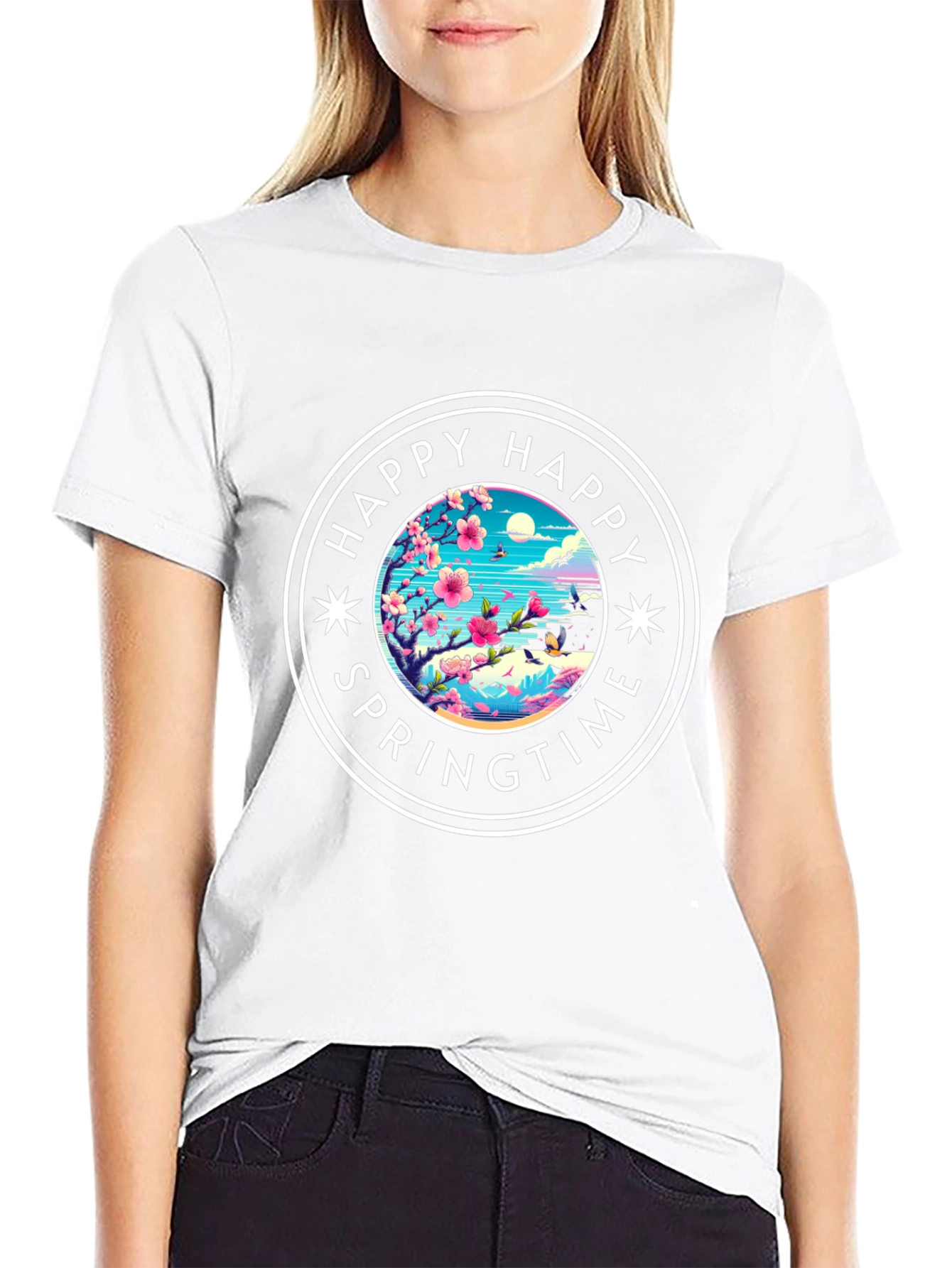 Happy Springtime Graphic Tee