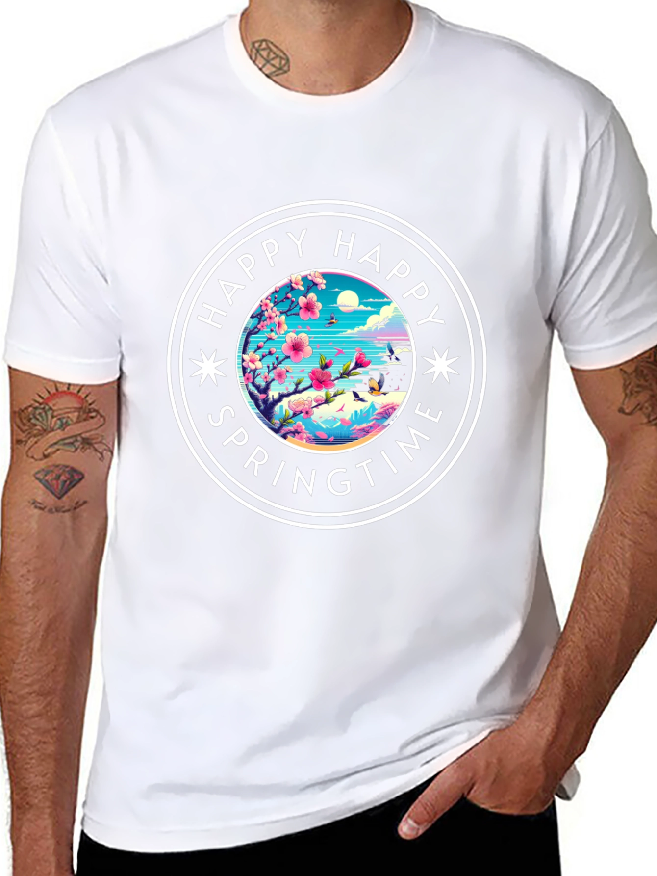 Happy Springtime Graphic Tee