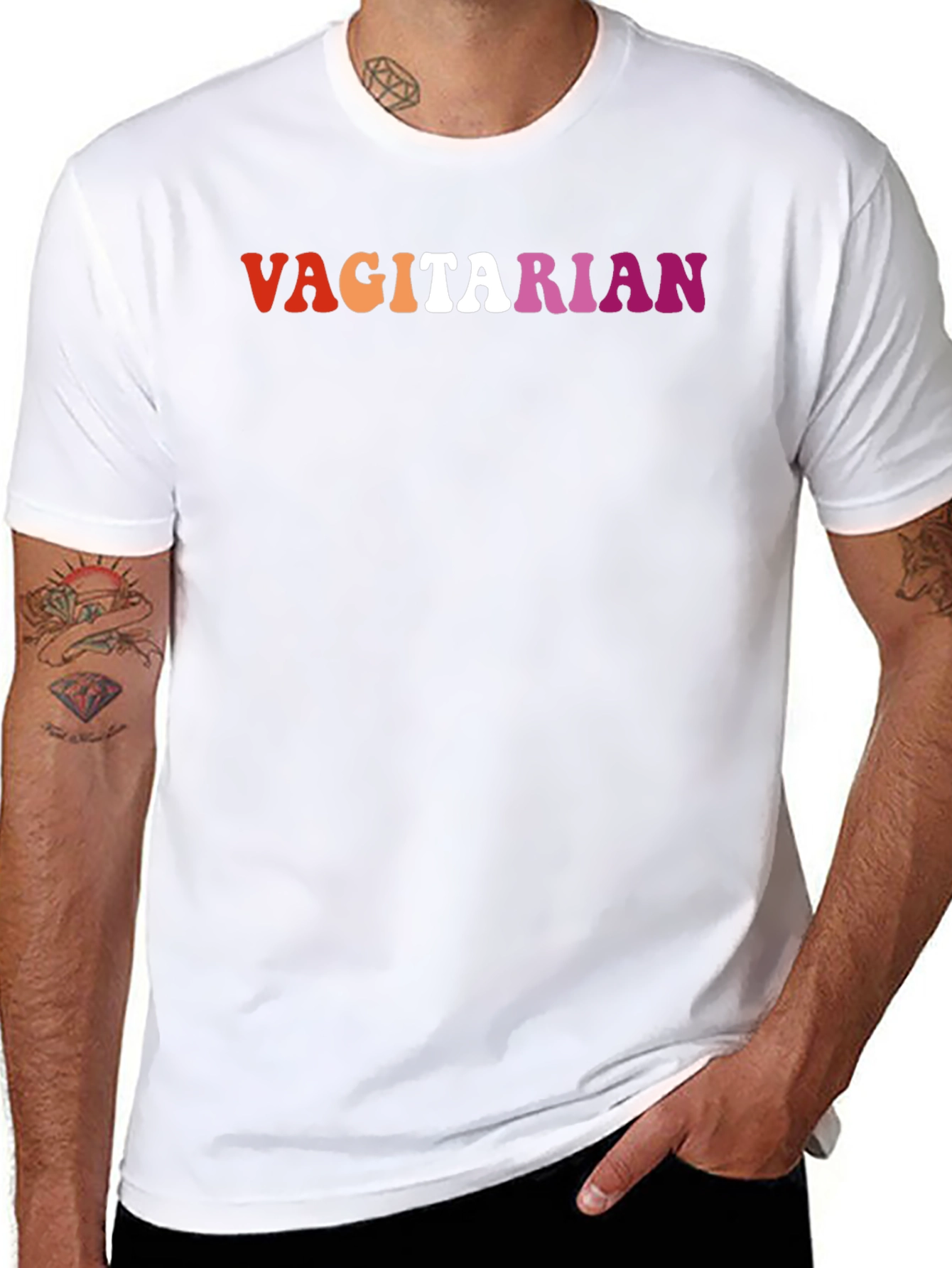 Vagitarian T-Shirt - Funny LGBT Pride Tee