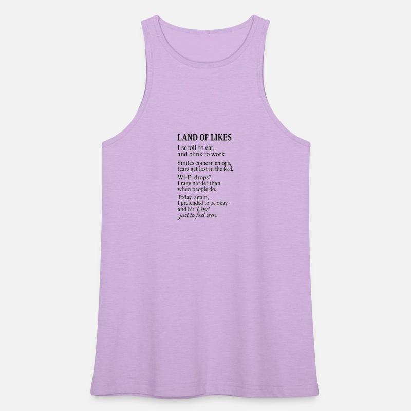 Land of Likes – Satirical Typographic Poem Art