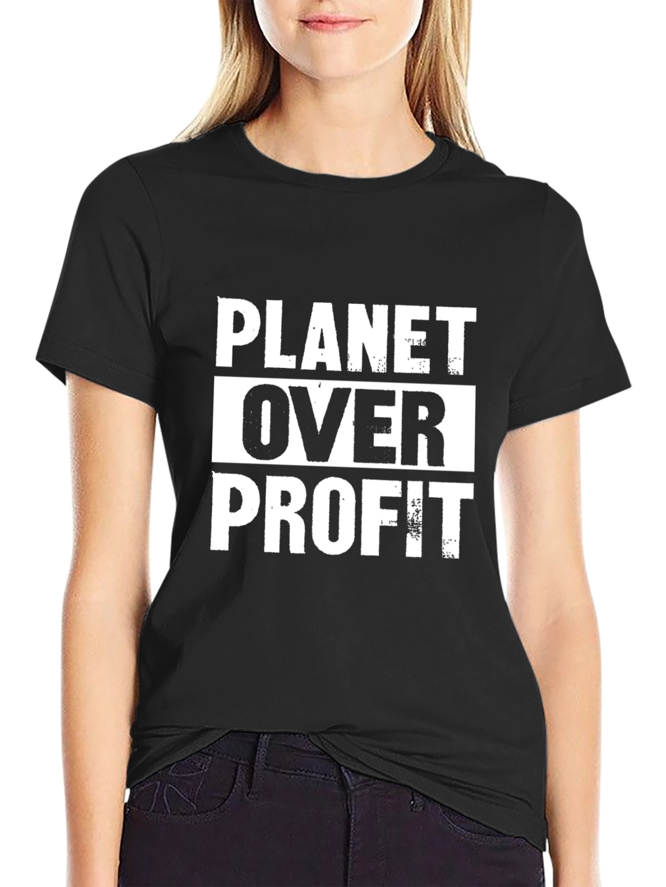 Planet Over Profit Graphic Tee